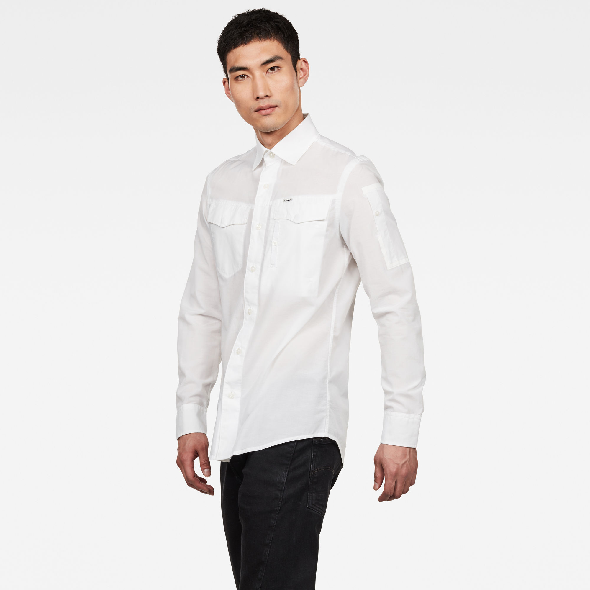 Slim Shirt | White | G-Star RAW®