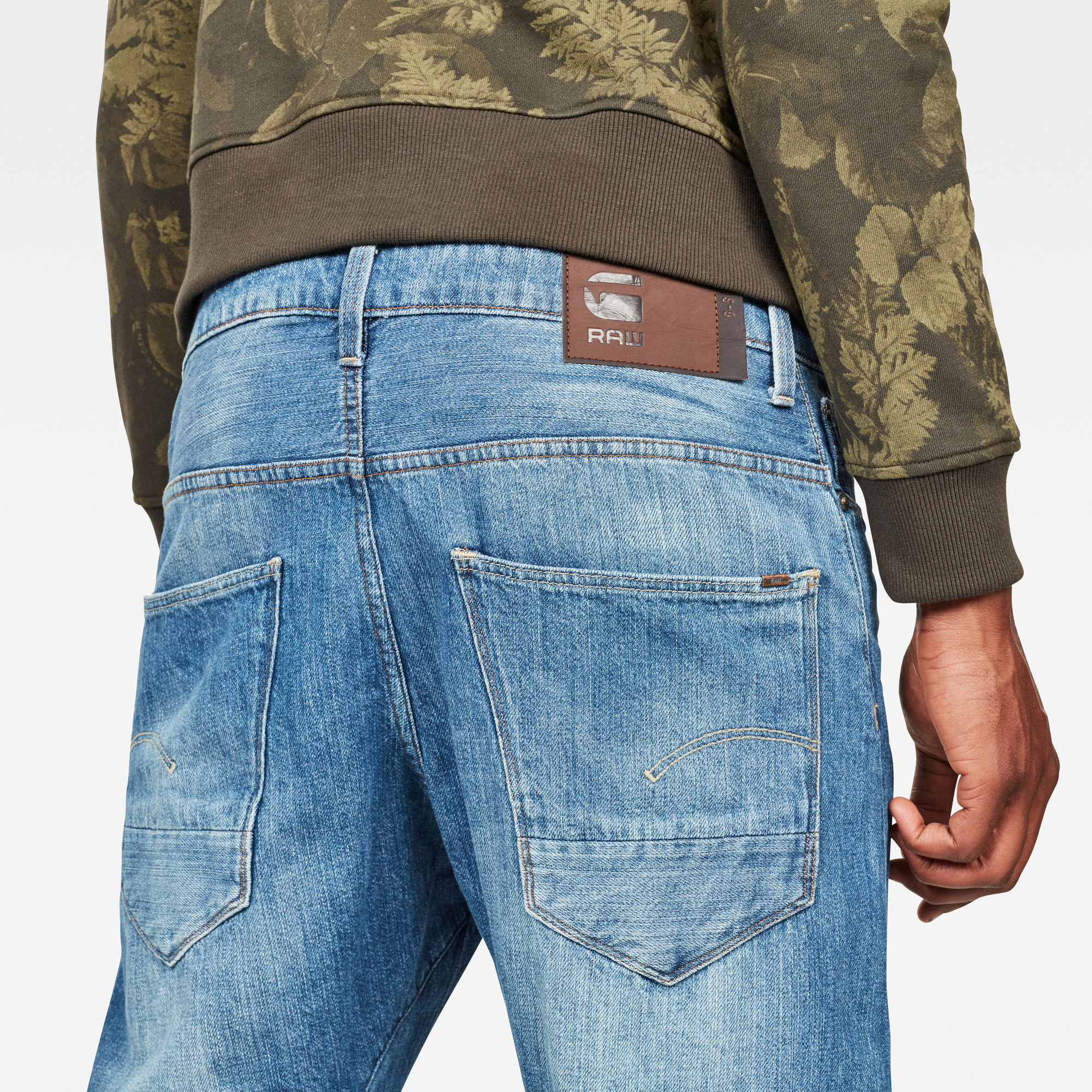Arc 3D Relaxed Tapered Jeans | Medium blue | G-Star RAW®