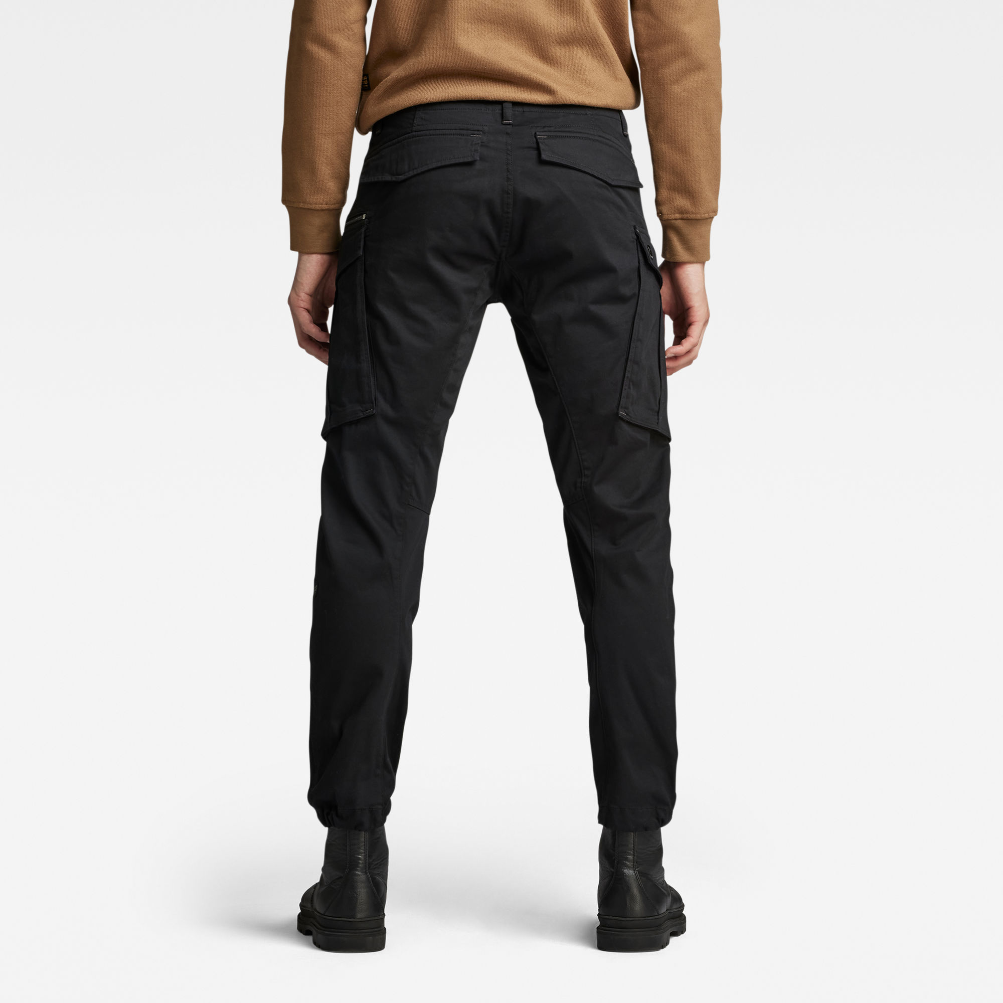 Rovic Zip 3D Straight Tapered Pant | Black | G-Star RAW® LU