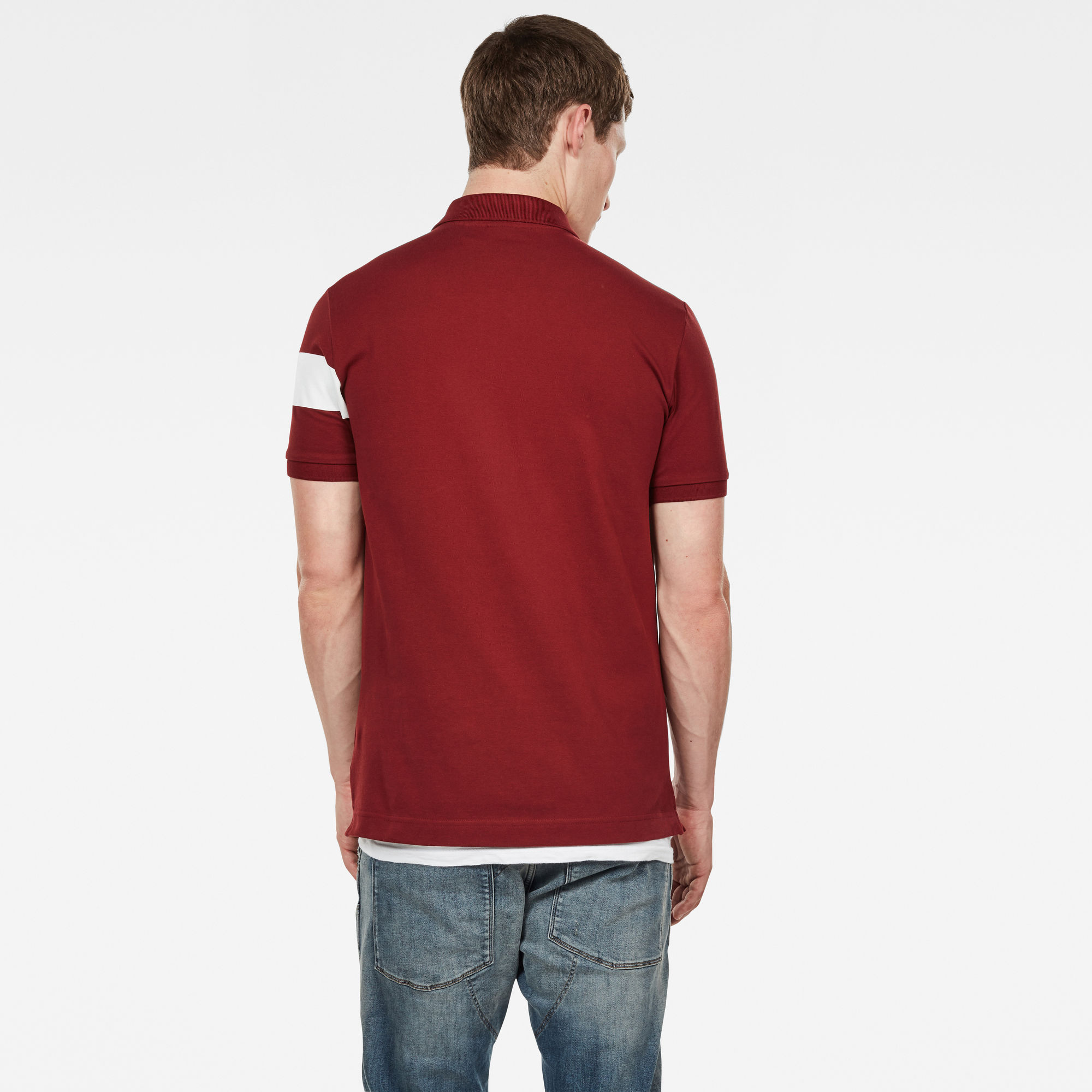 Graphic 13 Slim Polo | Red | G-Star RAW®