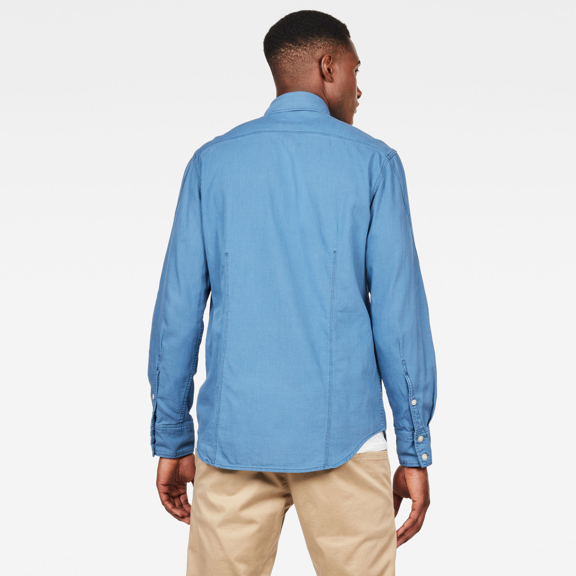 Arc 3D Slim Shirt | Medium blue | G-Star RAW®