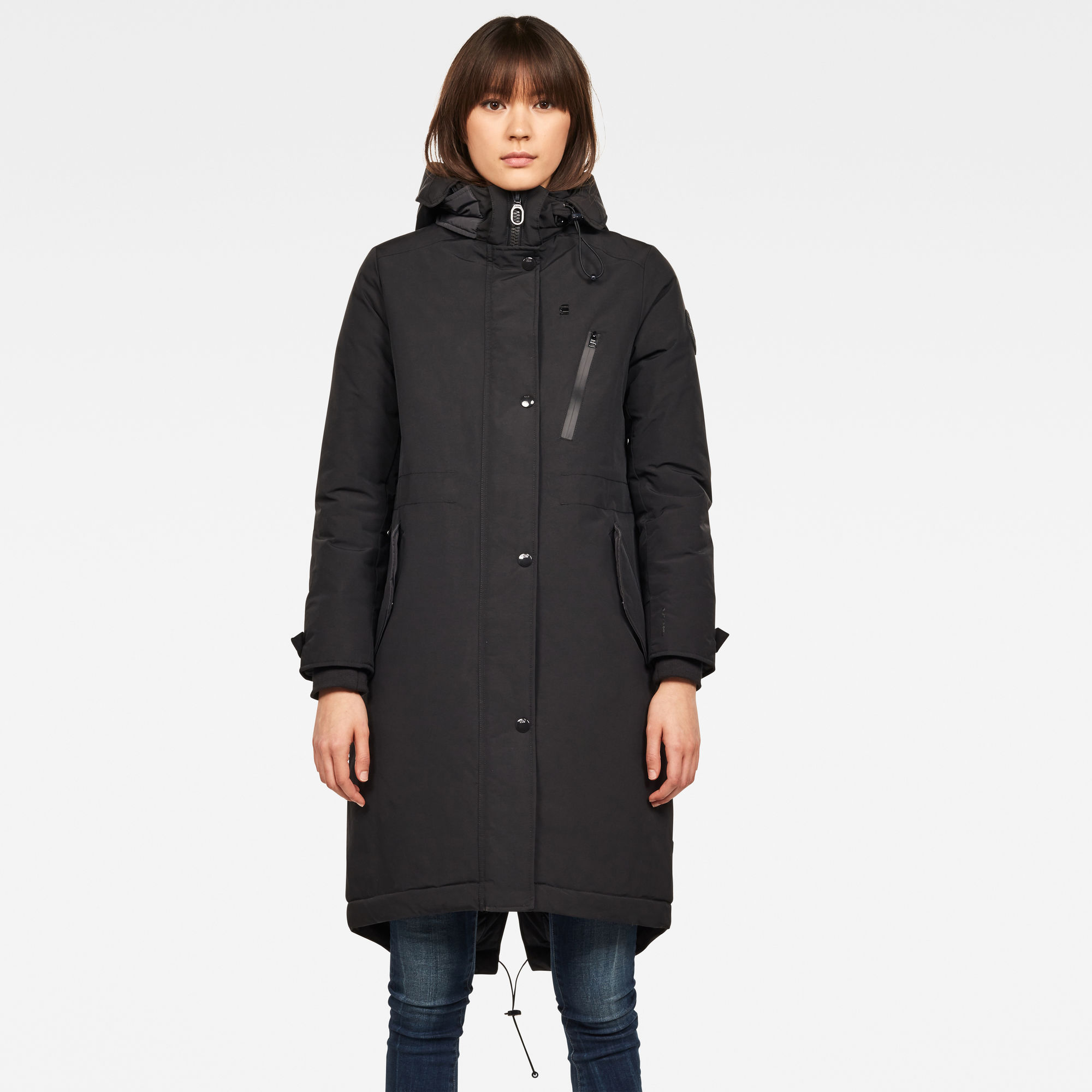 New Duty Padded Fishtail Parka | Black | G-Star RAW®