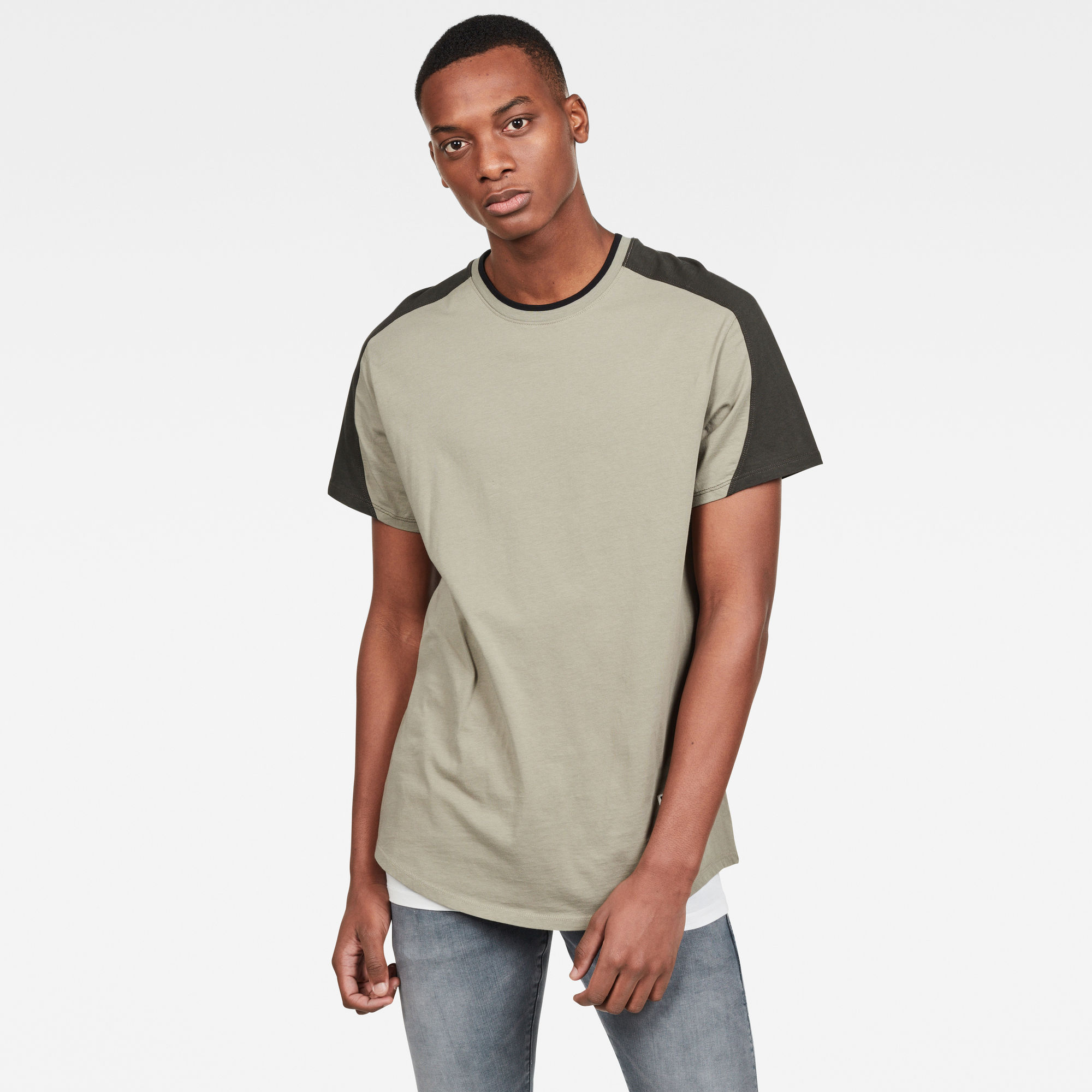 Baseball T-Shirt Colorblocked | Green | G-Star RAW®