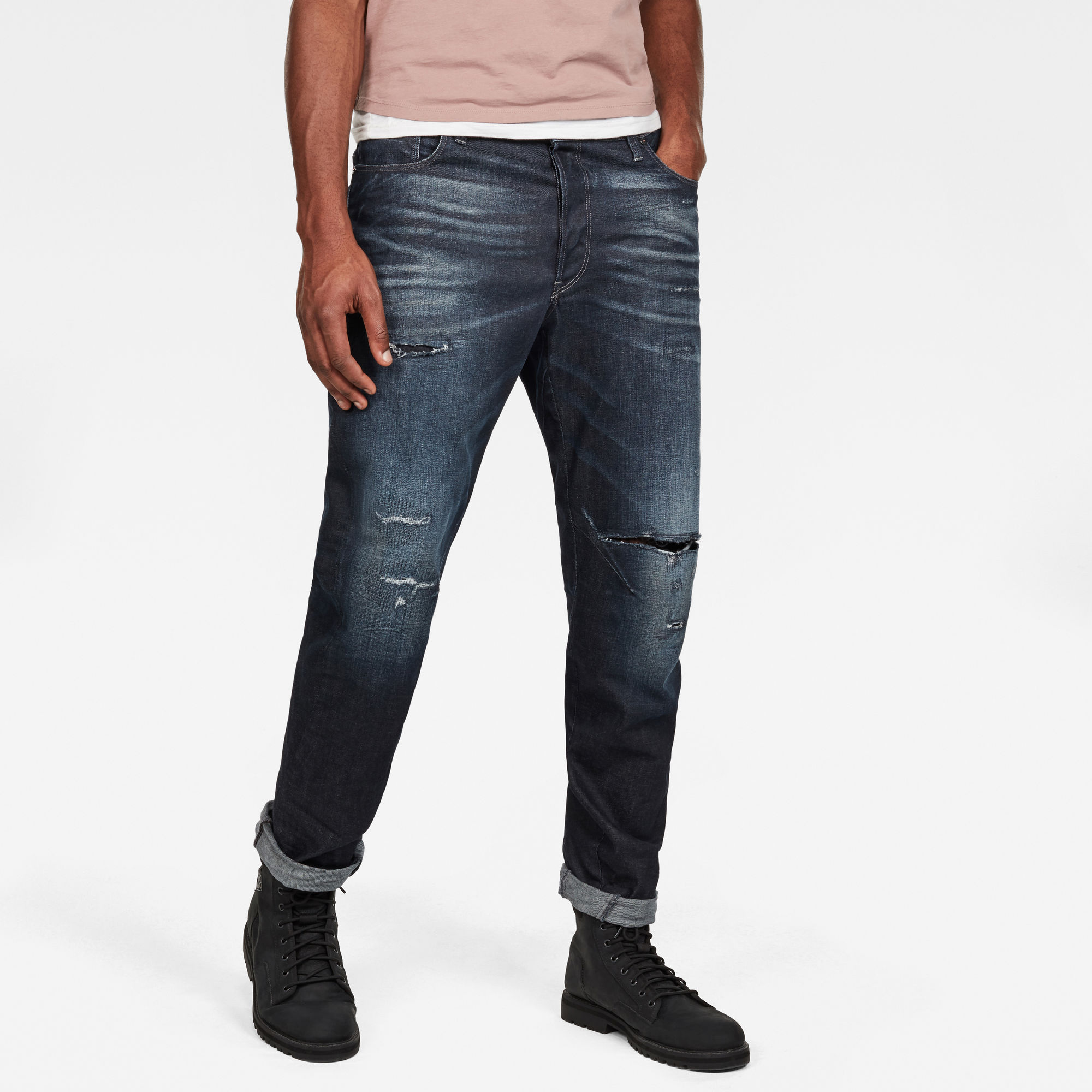 Arc 3D Relaxed Tapered Jeans | Dark blue | G-Star RAW®