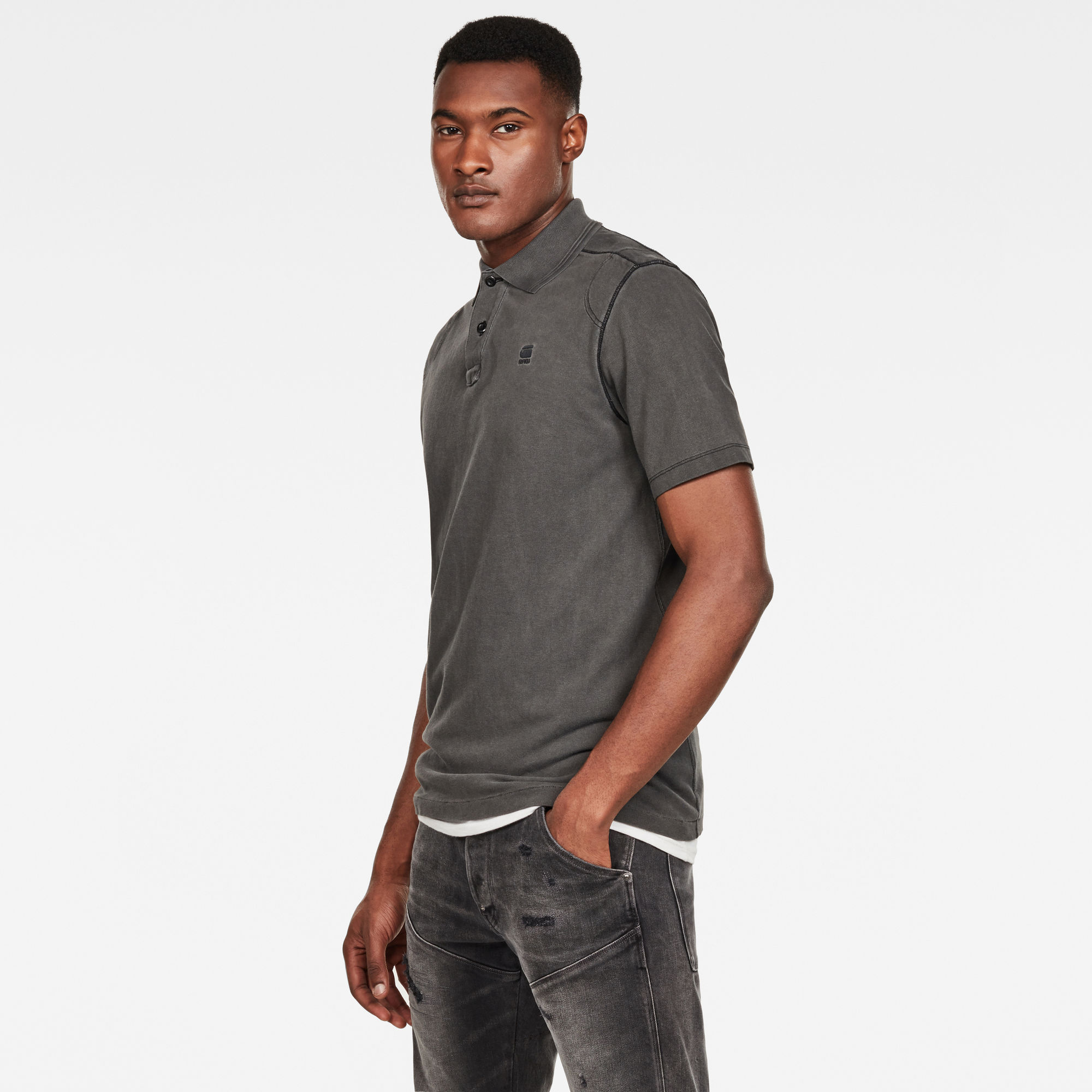 g star long sleeve polo