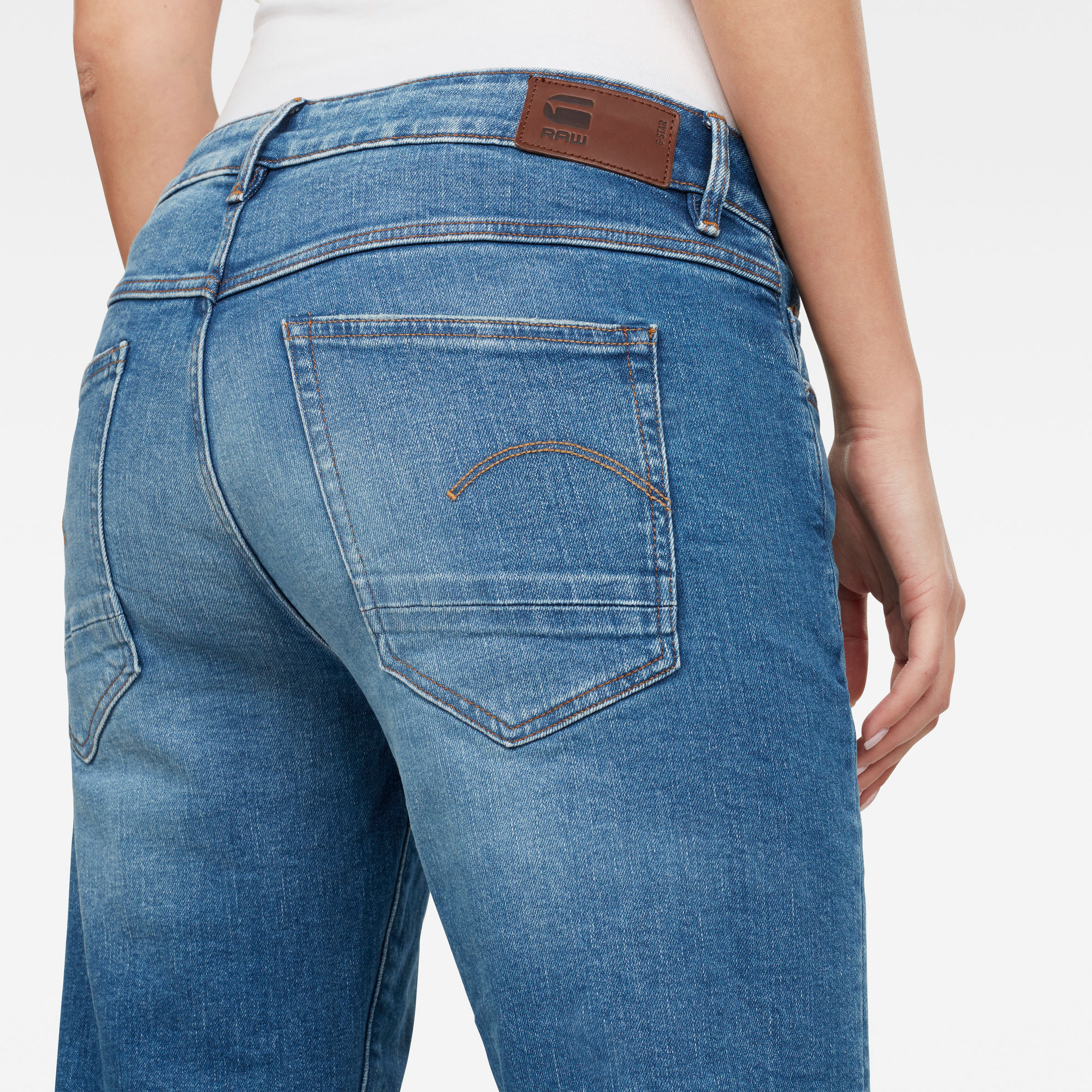 Kate Boyfriend jeans Mittelblau GStar RAW®