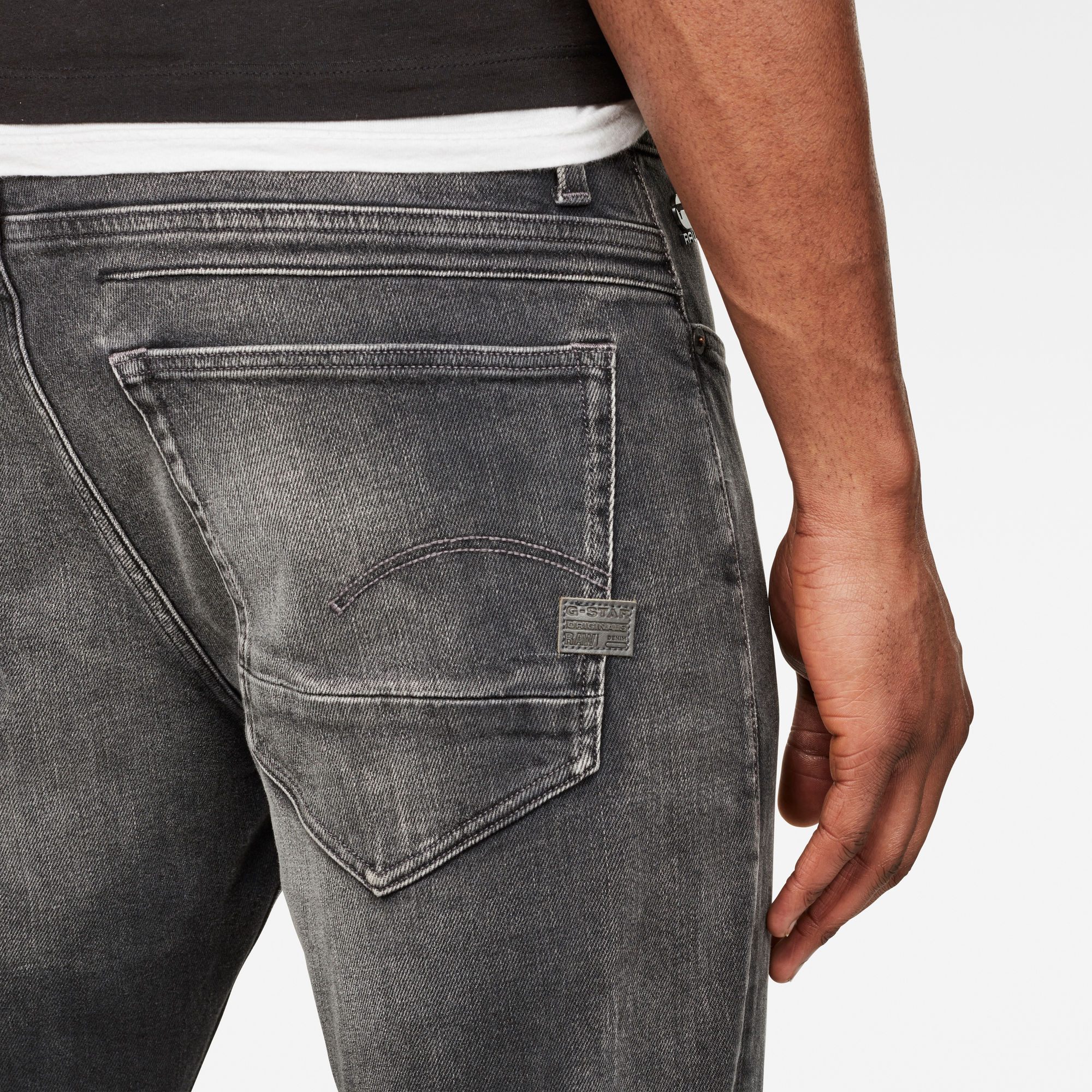 D-Staq 5-pocket Slim Jeans | Grey | G-Star RAW®