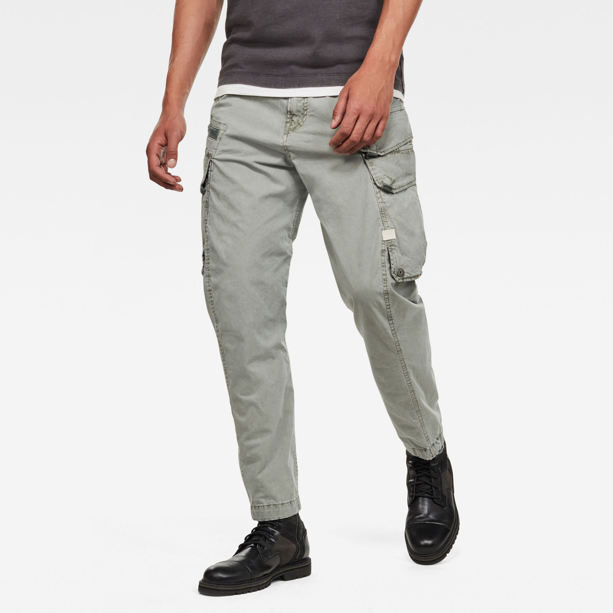 e relaxed tapered cargo pants