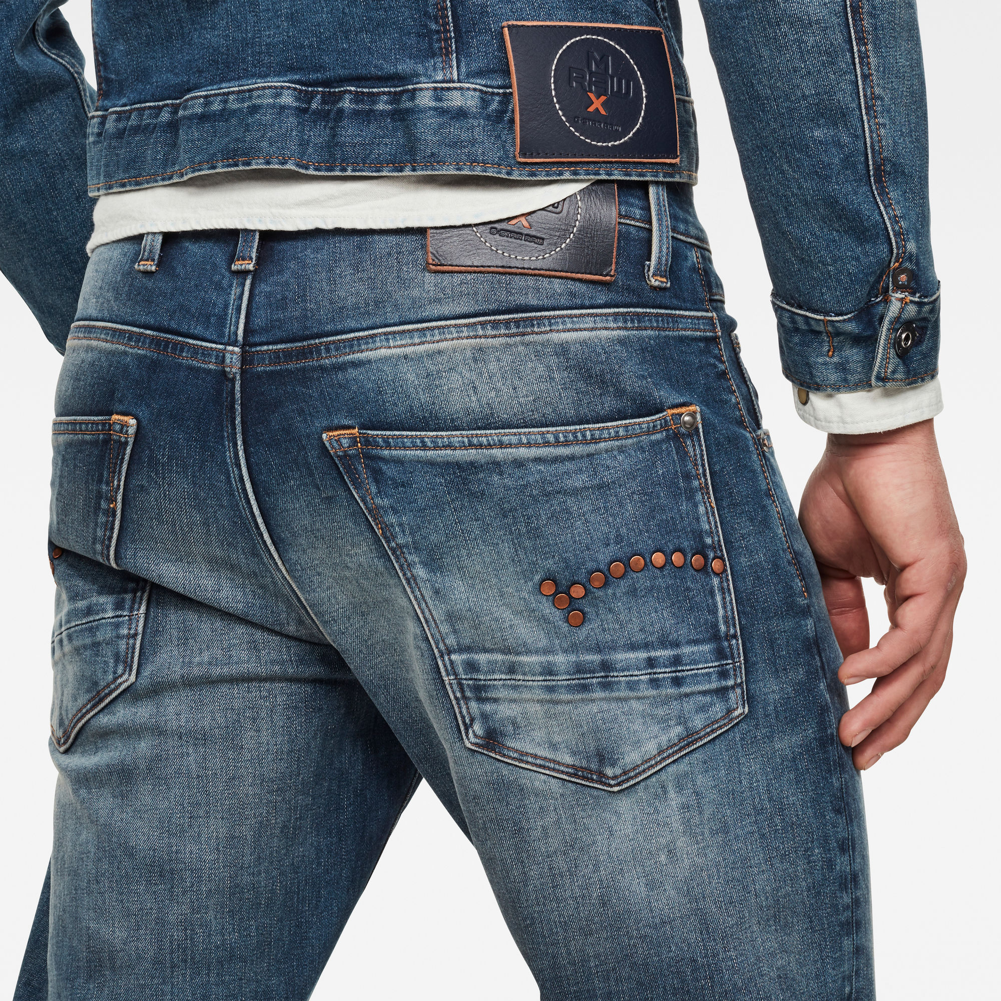 MAX Radar Straight Tapered Jeans | Medium blue | G-Star RAW®