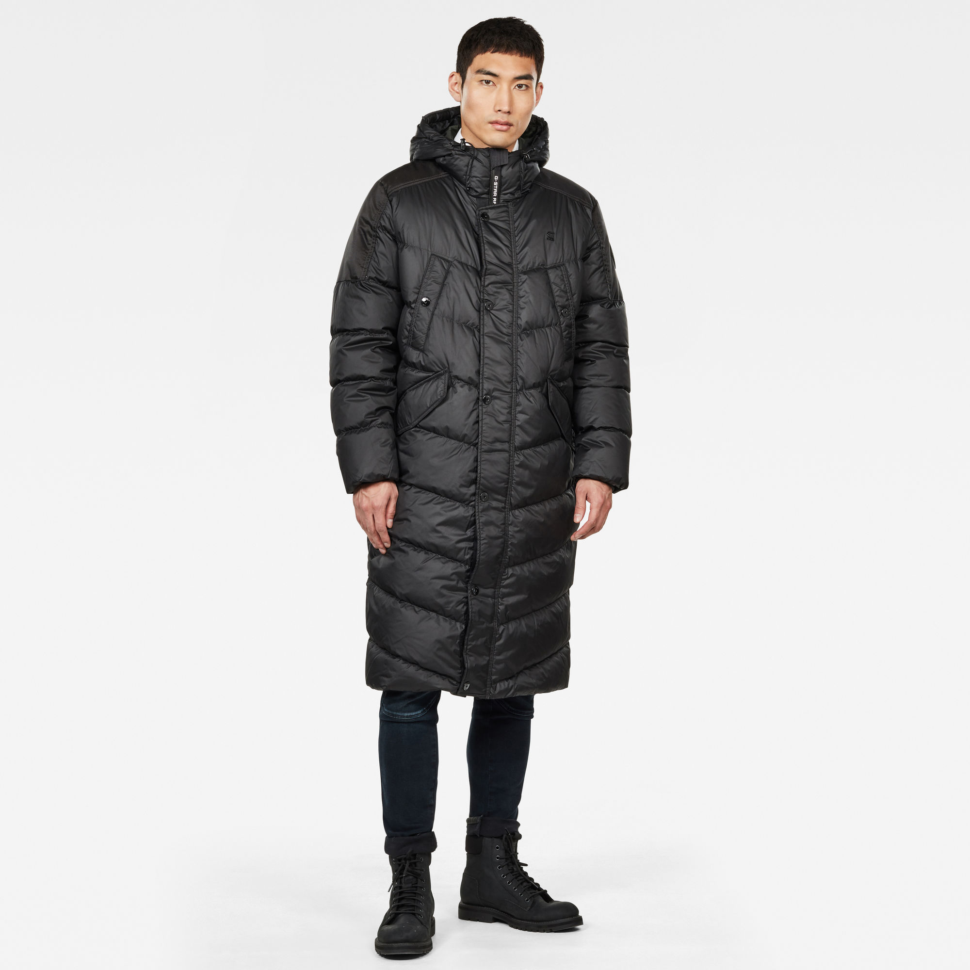 Whistler Down Long Parka | Black | G-Star RAW®