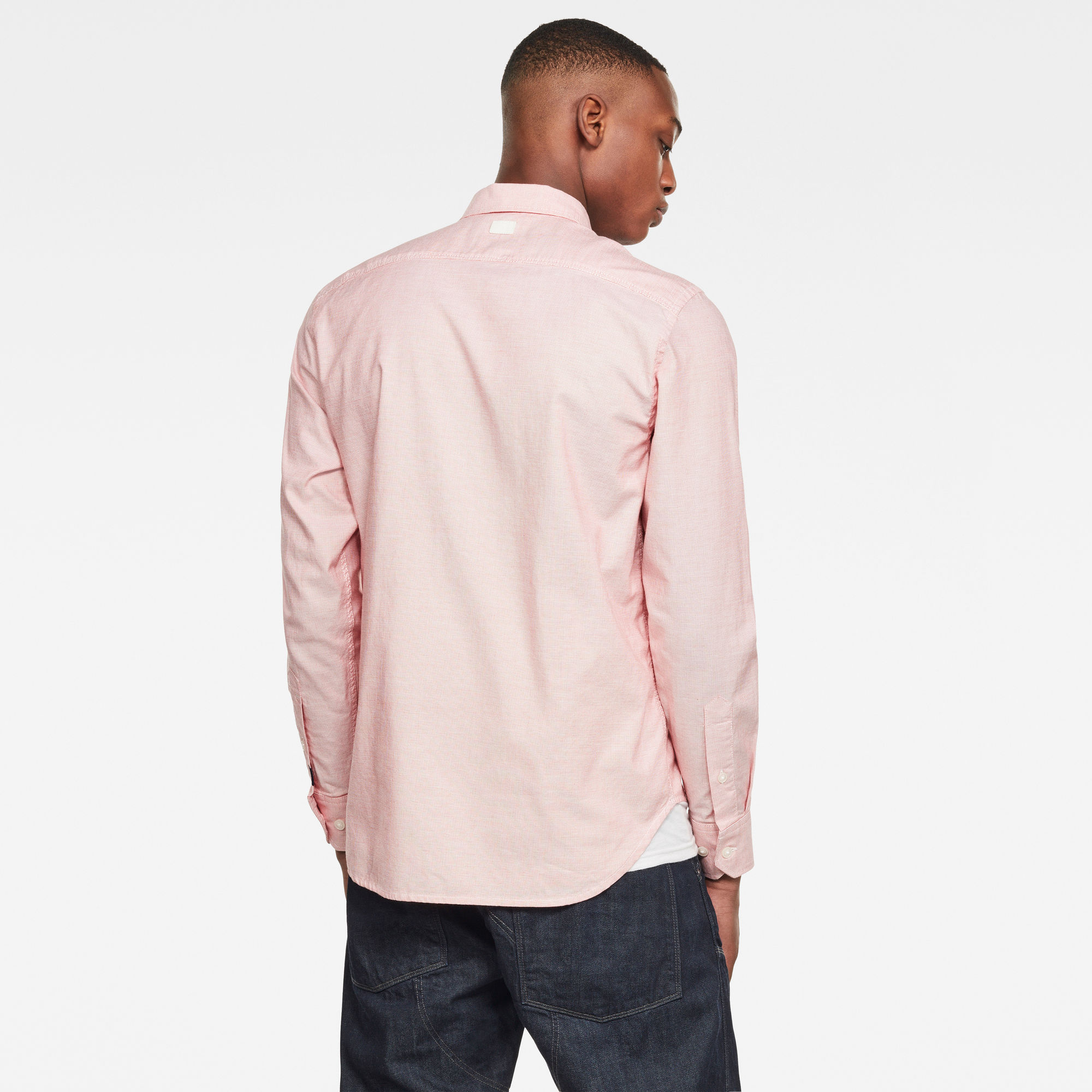 Dowl Straight Shirt | Pink | G-Star RAW®