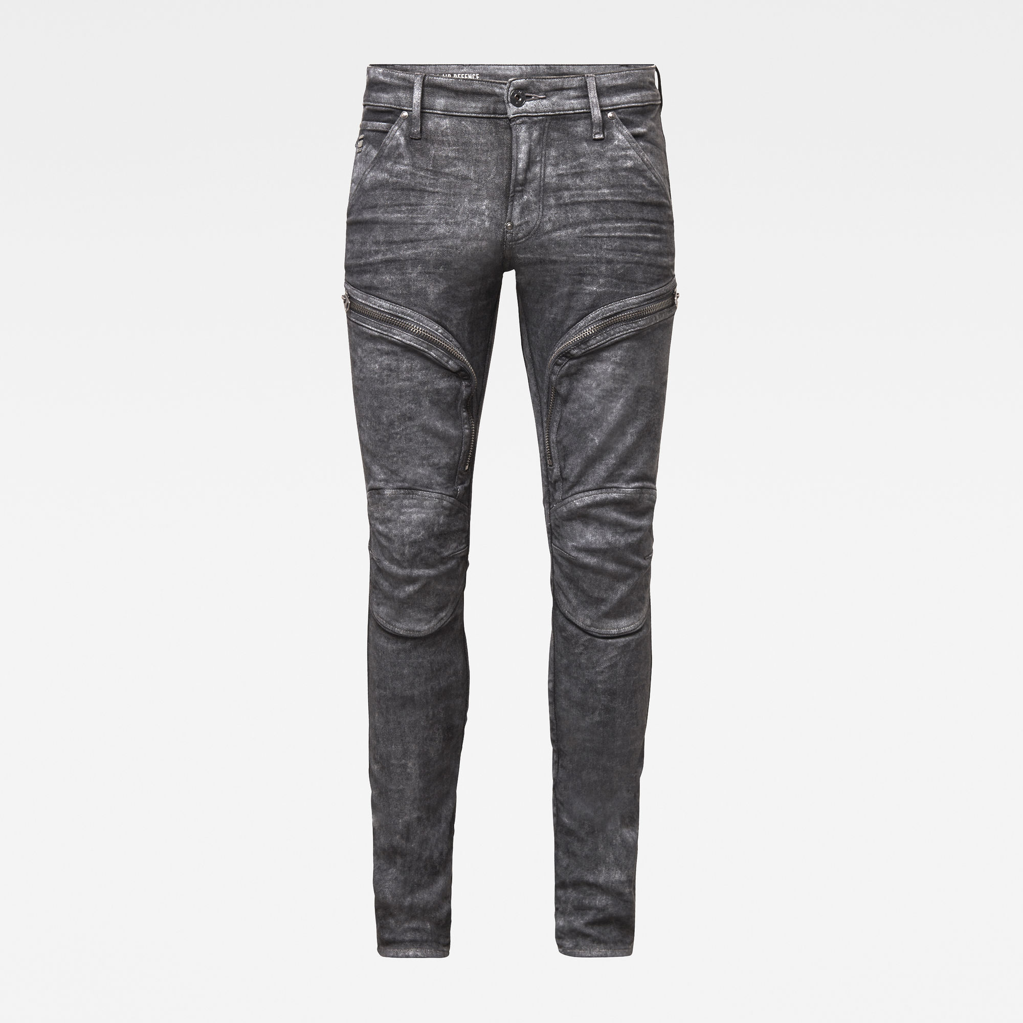 Air Defence Zip Skinny Jeans | Grey | G-Star RAW®