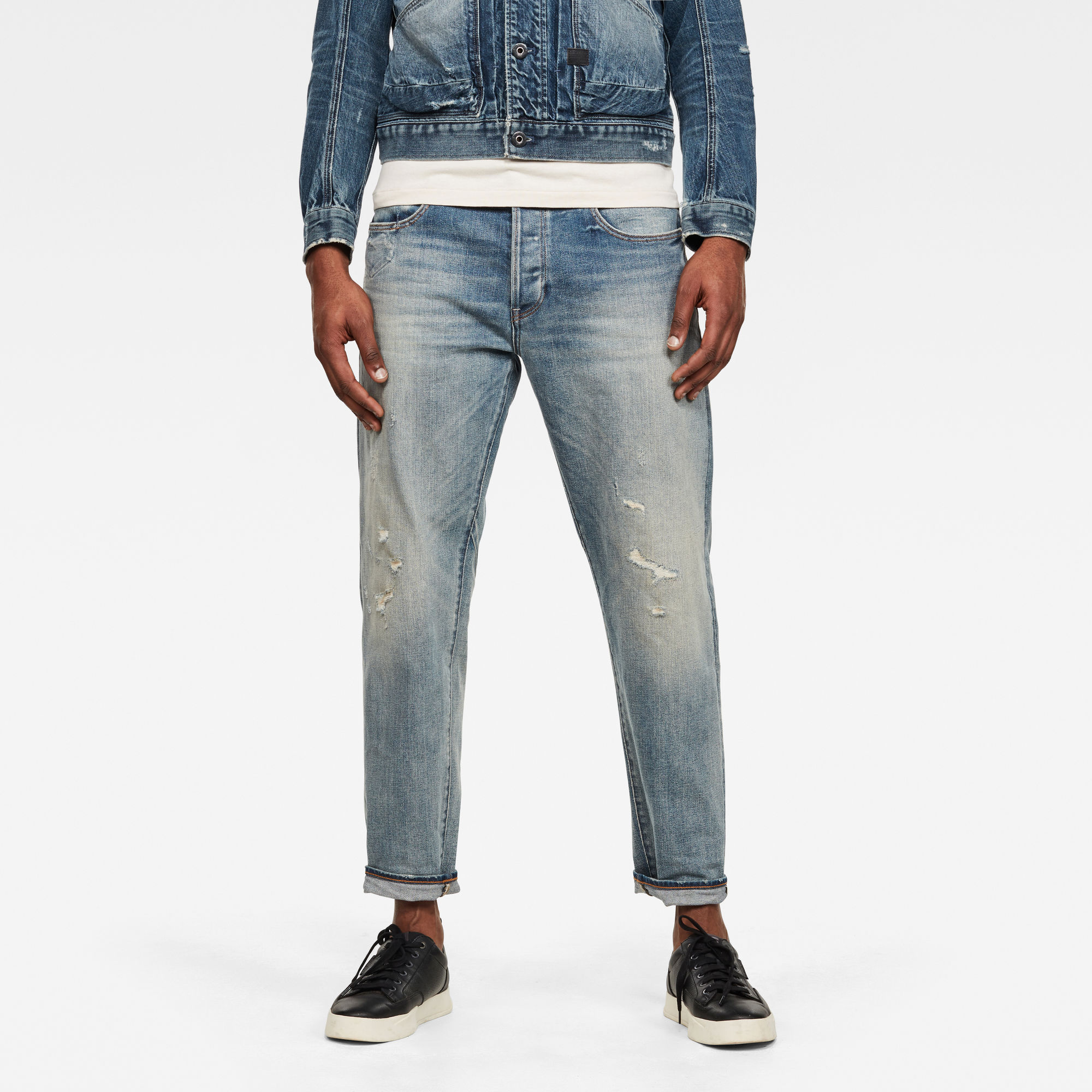 Morry 3D Relaxed Tapered Selvedge Jeans GStar RAW® DK