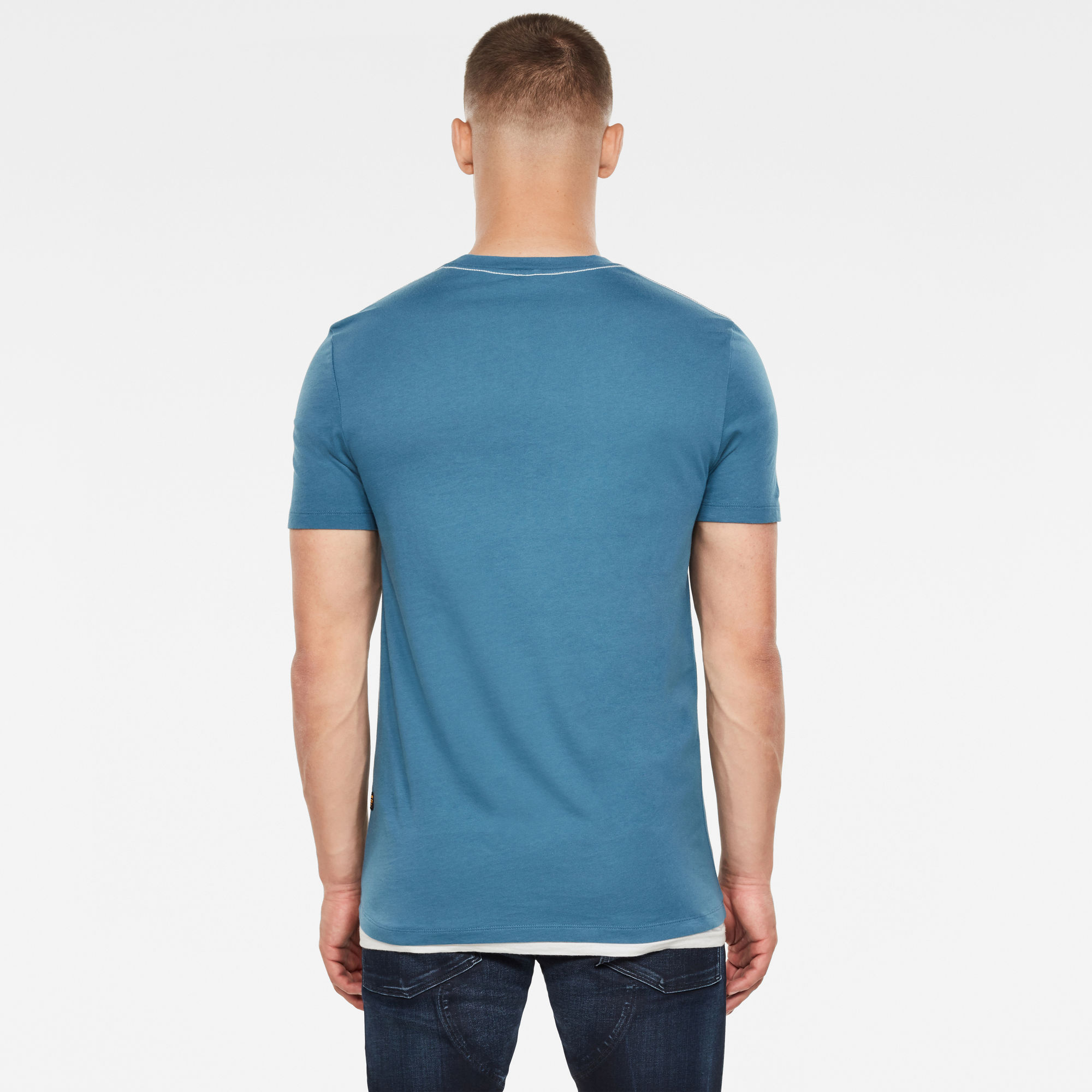 Raw. Graphic Slim T-Shirt | Medium blue | G-Star RAW®