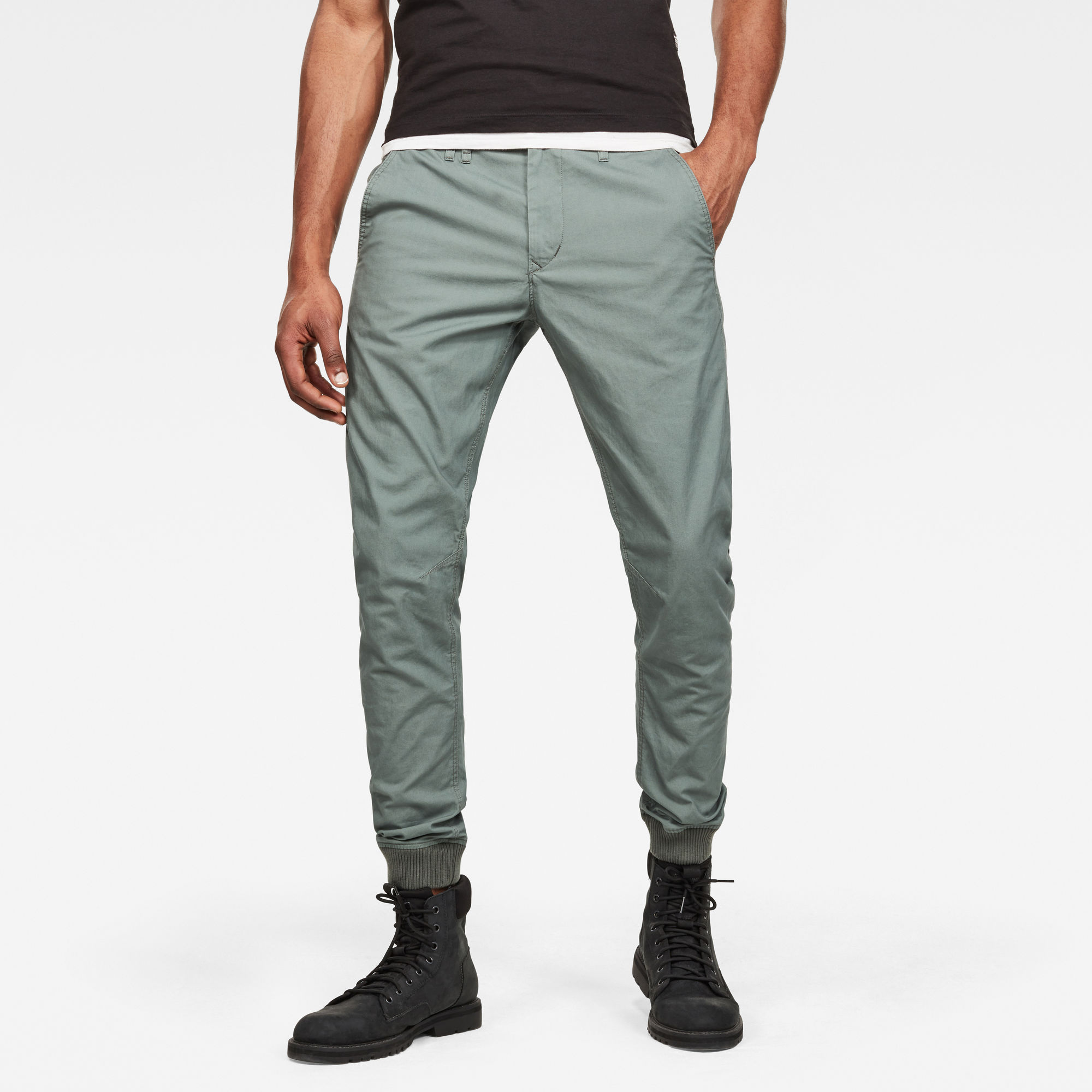 Vetar Cuffed Slim Chino | Green | G-Star RAW®