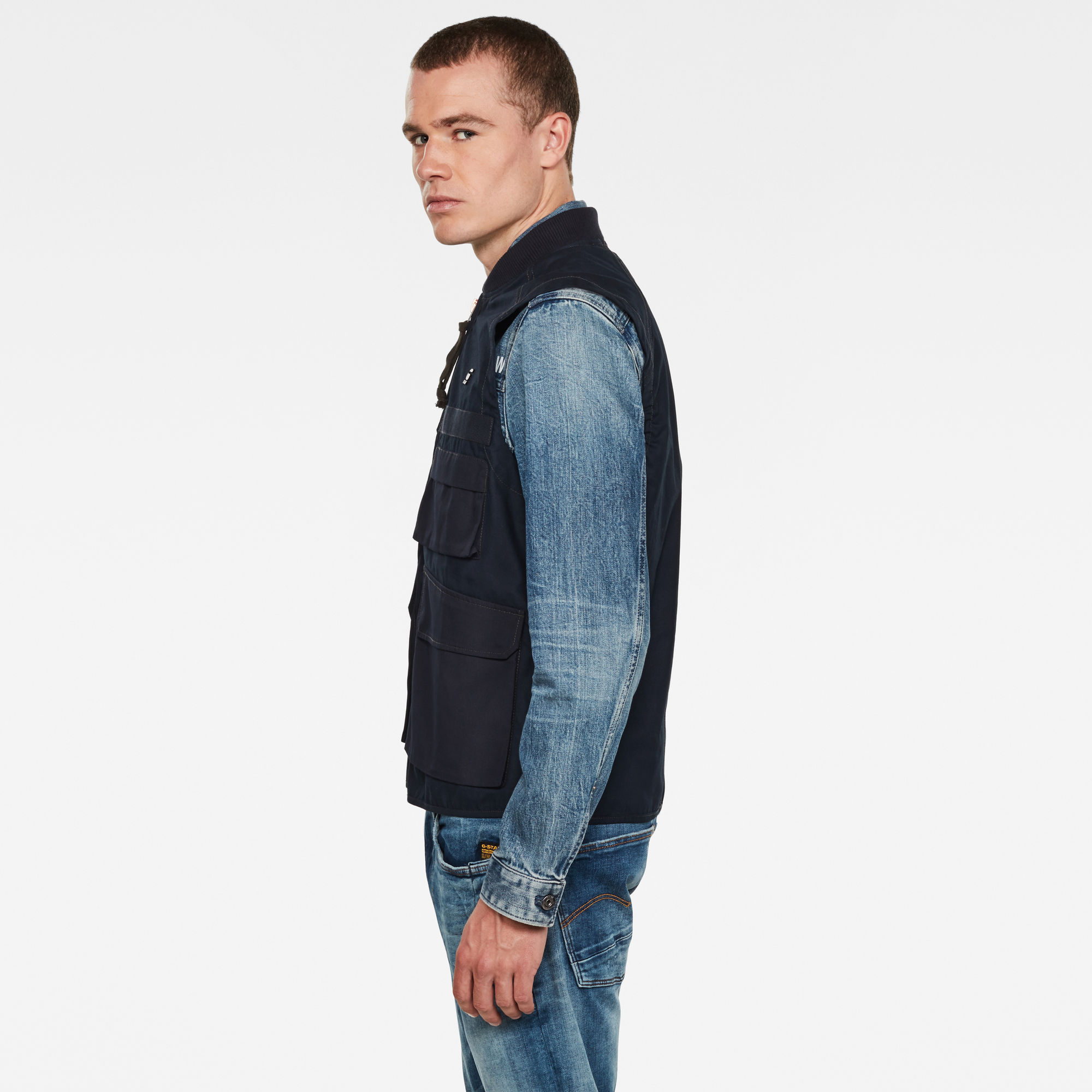 Utility Vest Dark blue GStar RAW®