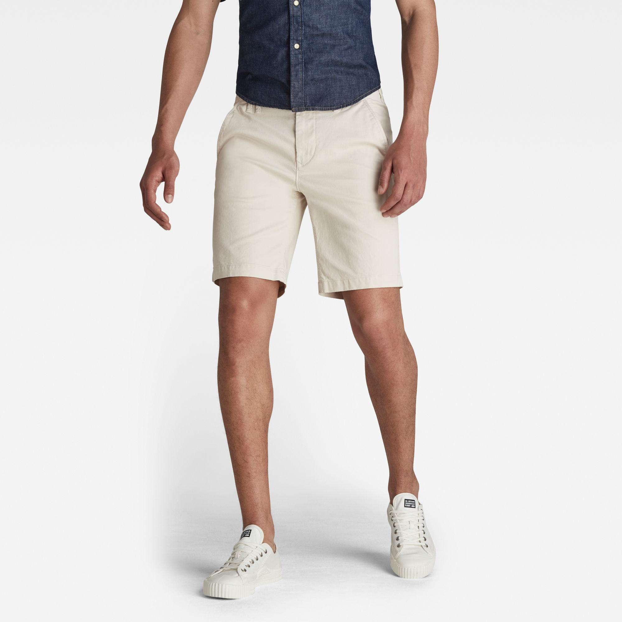 chino shorts beige