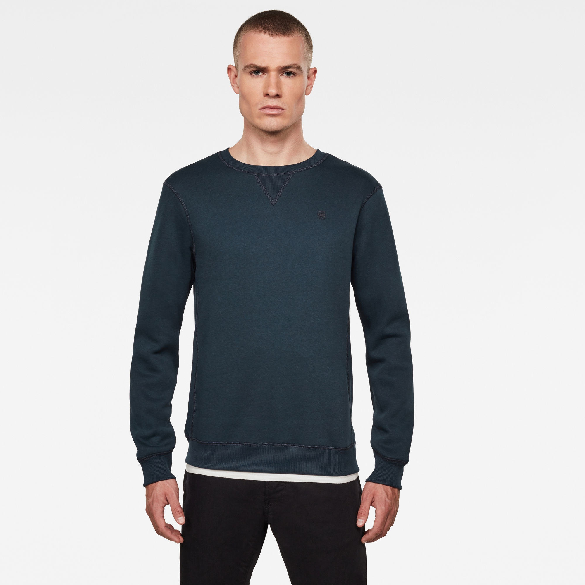 Premium Core Sweater | Dark blue | G-Star RAW®