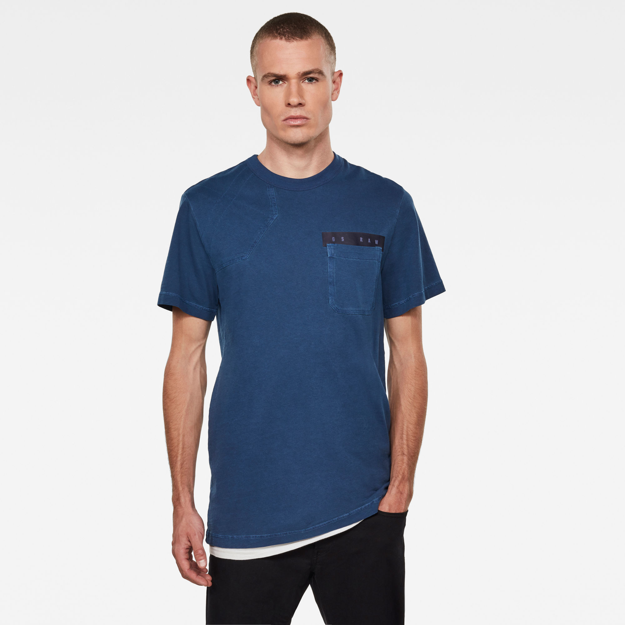 Hunting Patch T-Shirt | Dark blue | G-Star RAW®