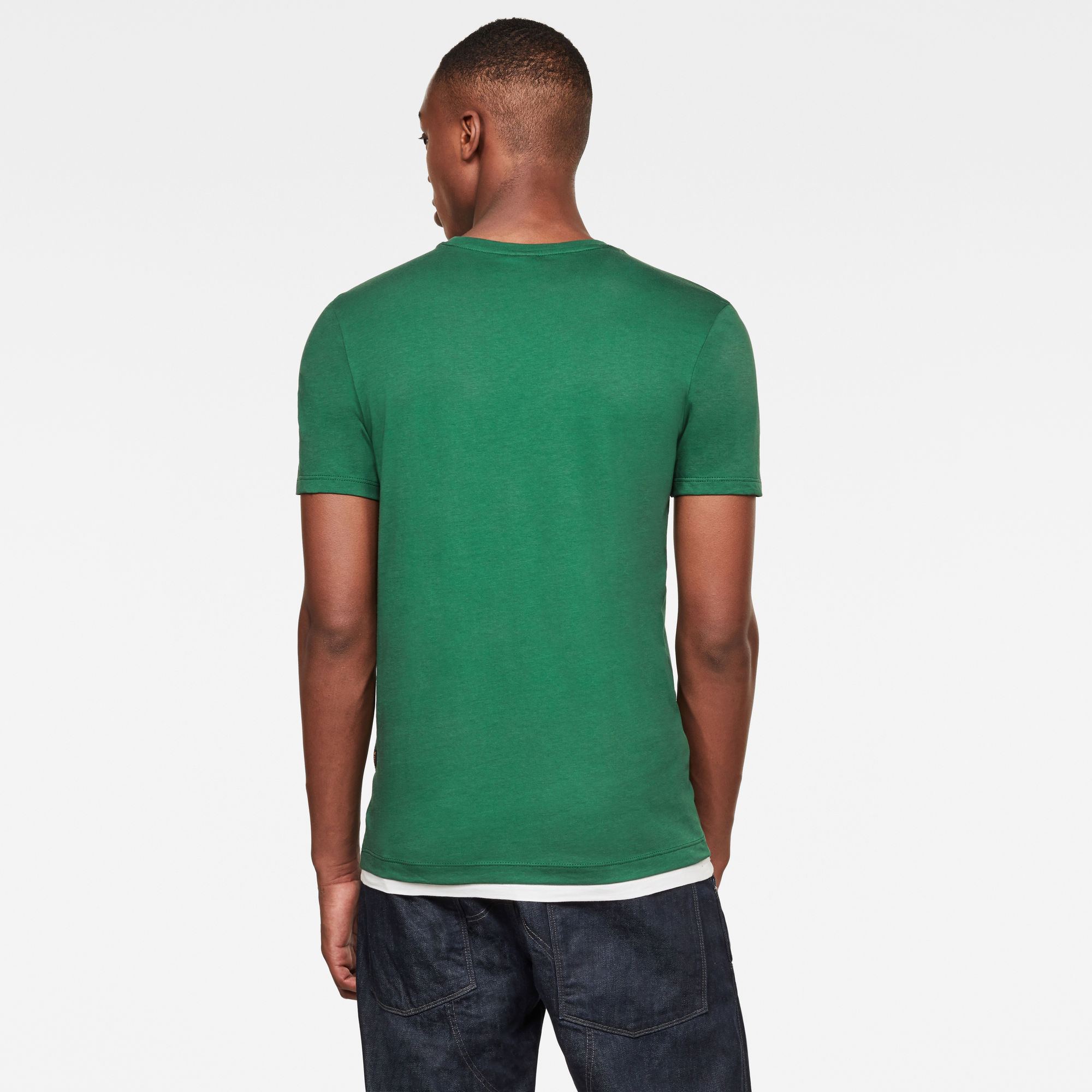 G-Raw Slim T-Shirt | Green | G-Star RAW®