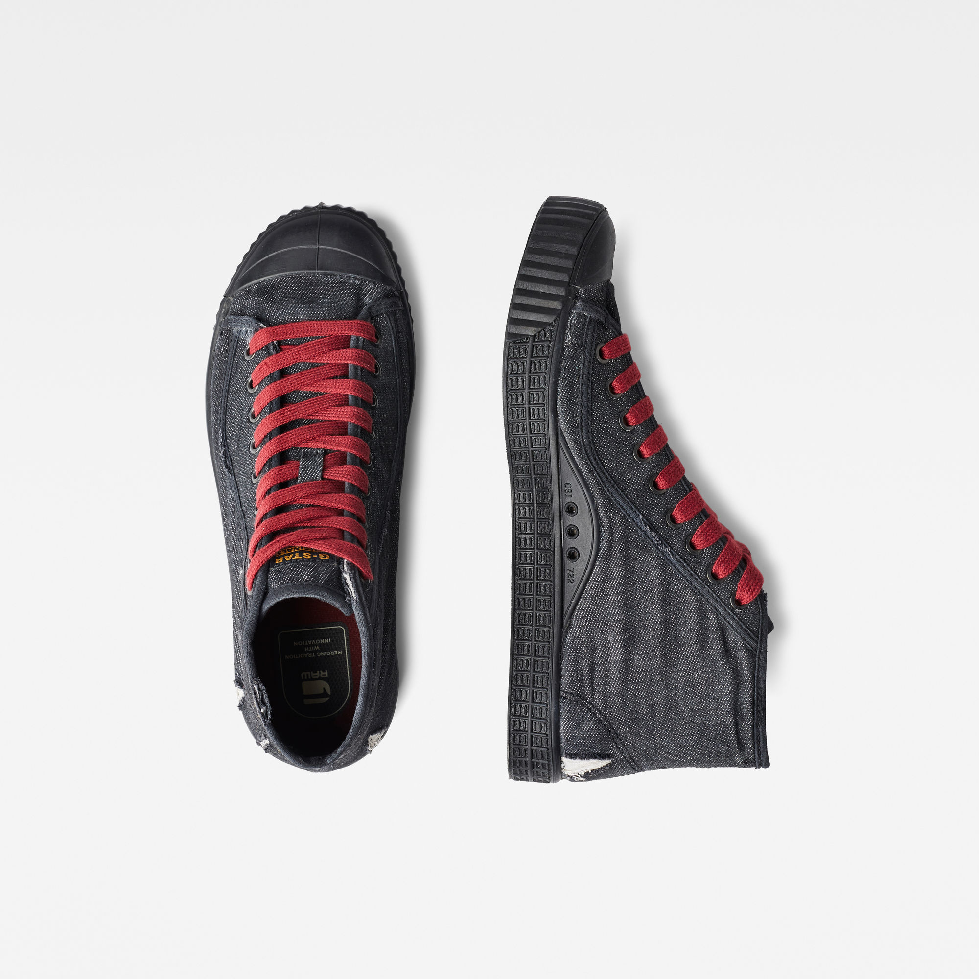 rovulc denim sneakers