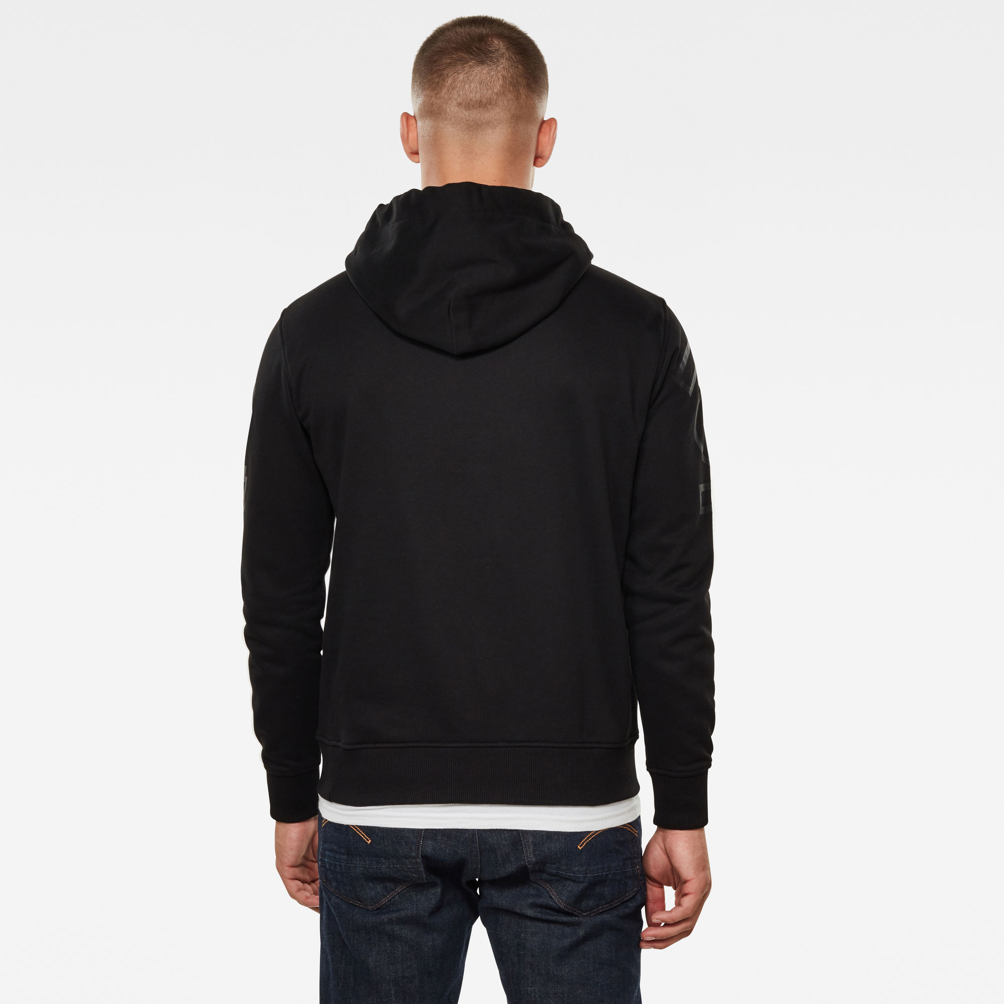 Core Graphic Hoodie | Black | G-Star RAWÂ®