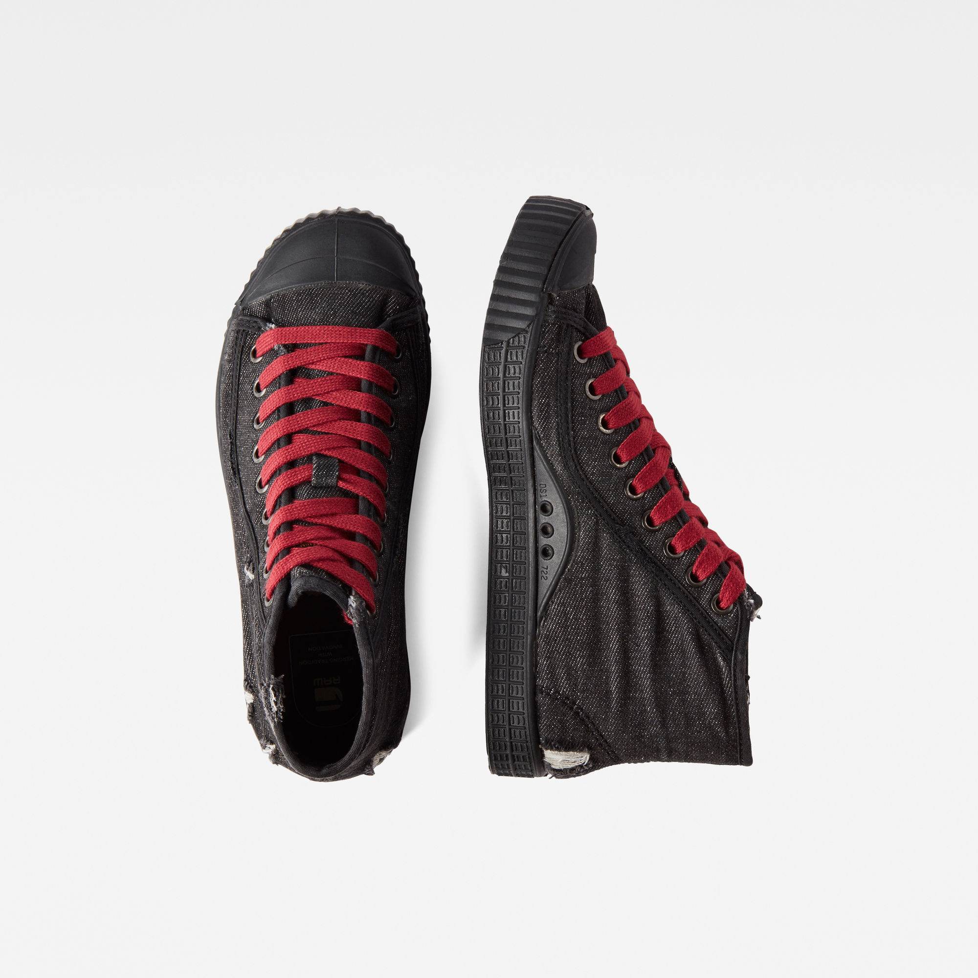 rovulc denim sneakers