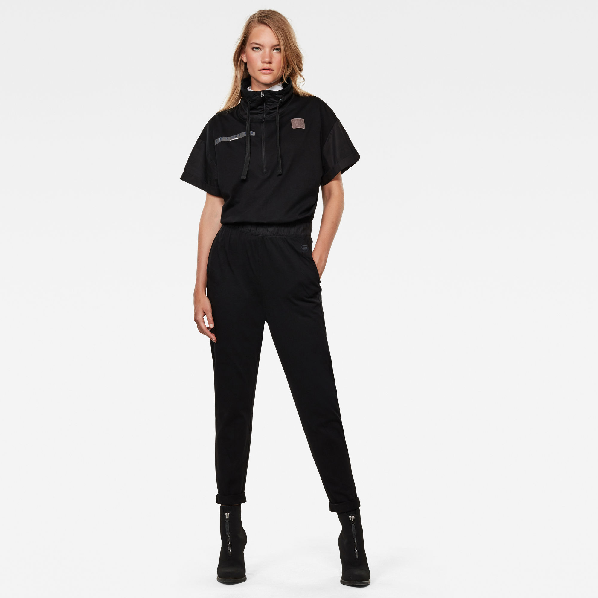Utility Jumpsuit Funnel Black GStar RAW®