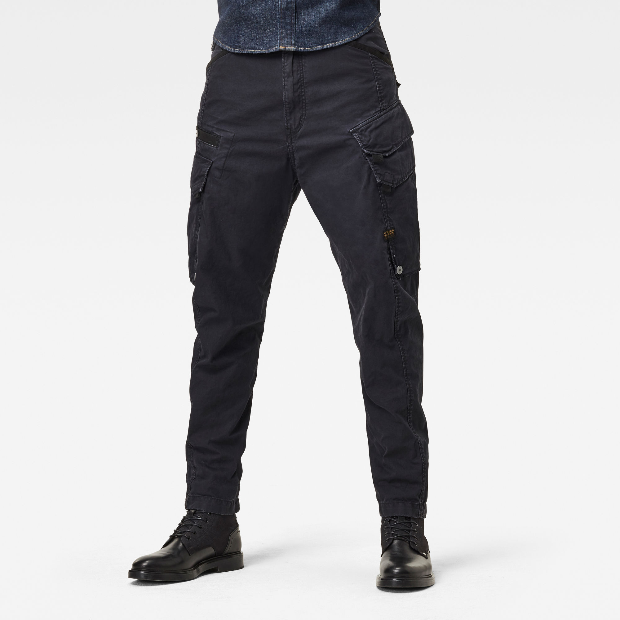 skinny tapered cargo pants