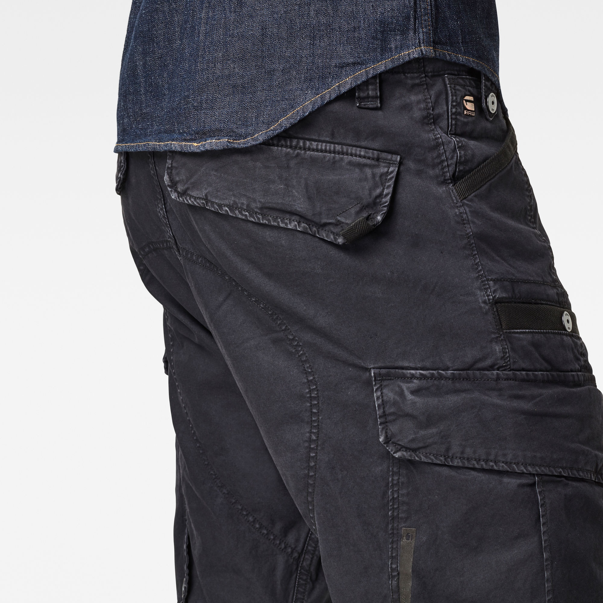 Droner Relaxed Tapered Cargo Pants | Dark blue | G-Star RAW®