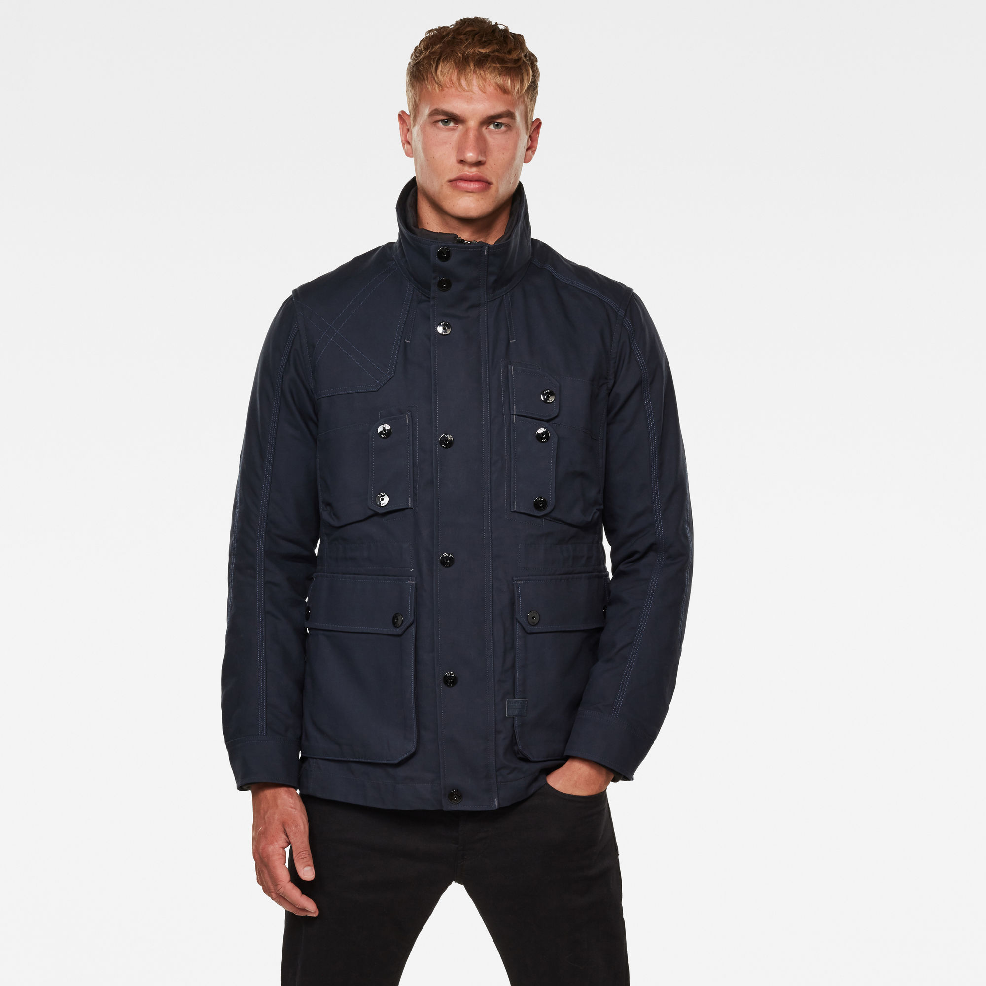 Modular 2 in 1 Hunting Field Jacket | Dark blue | G-Star RAW®