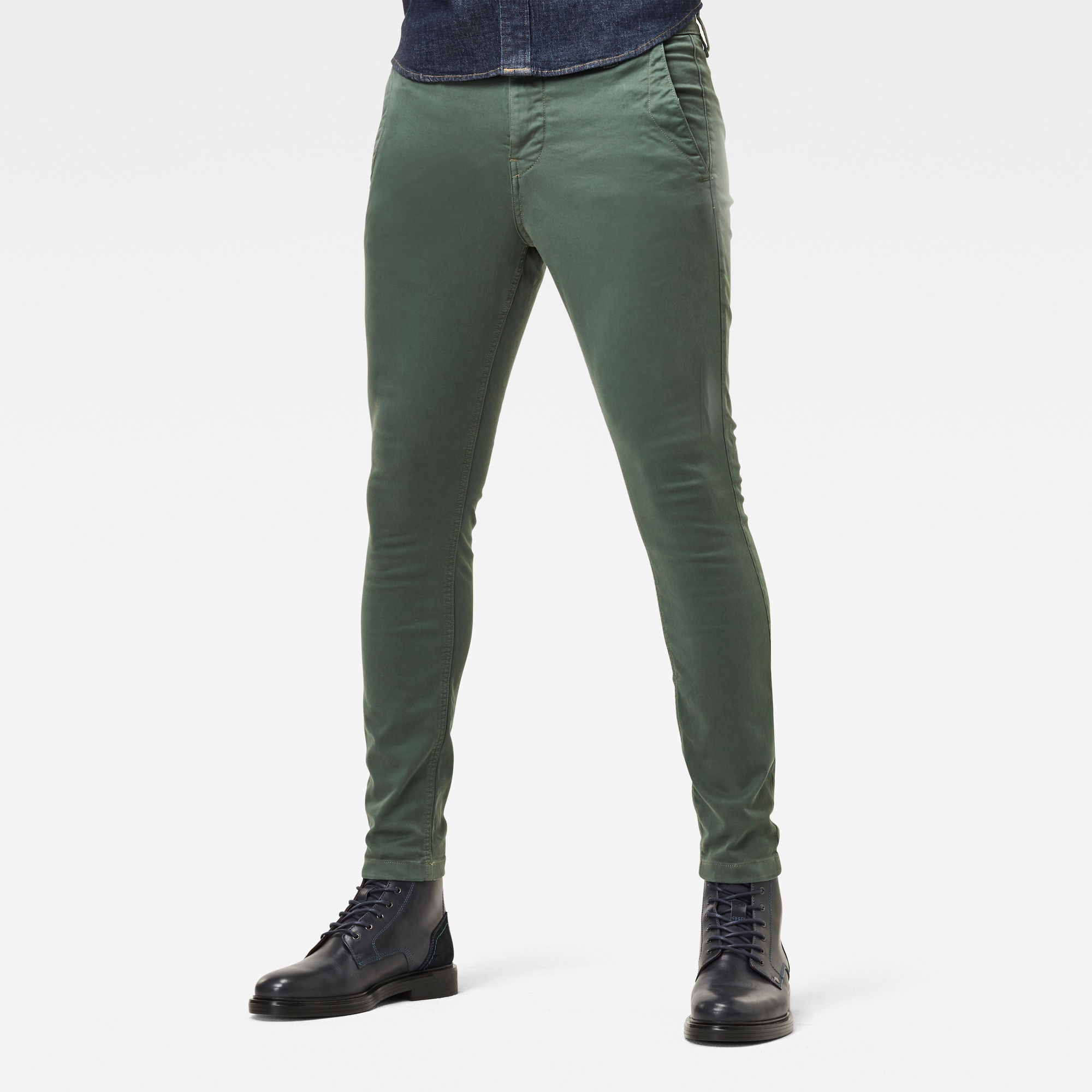 Skinny chino Pant Men Green GStar RAW®