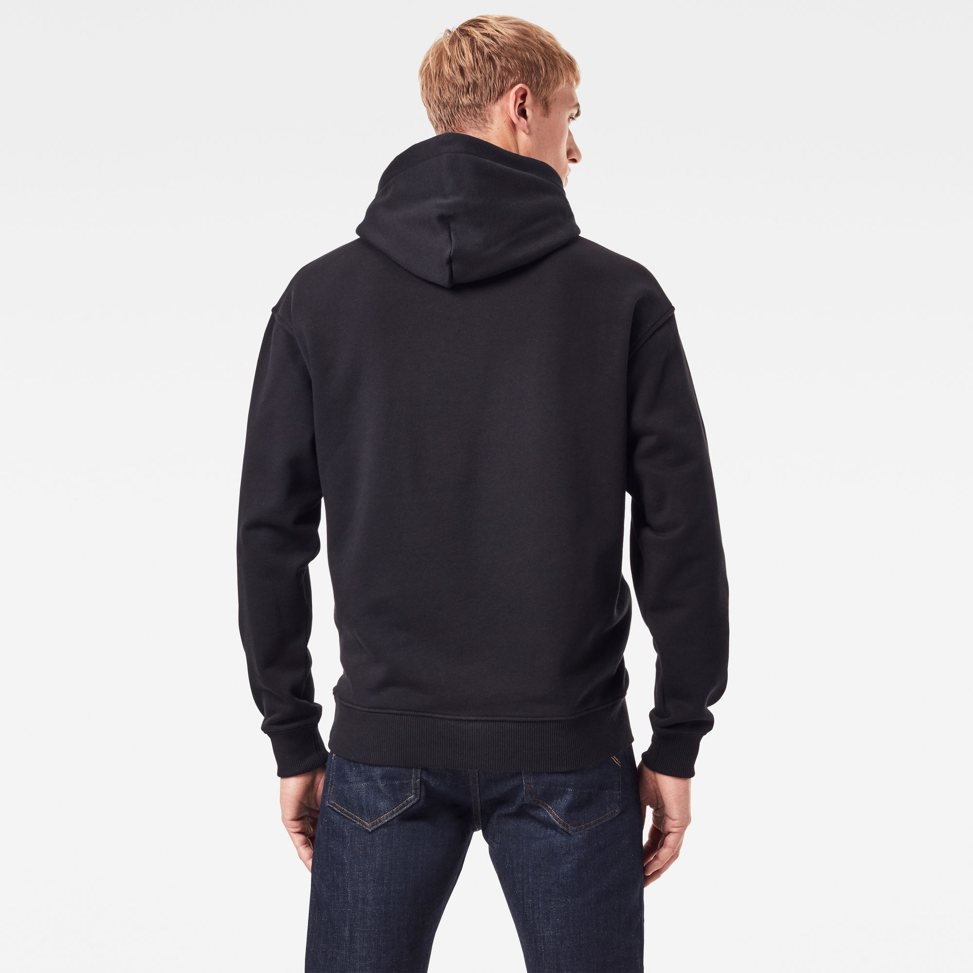 Funnel Hooded Sweater Black GStar RAW®