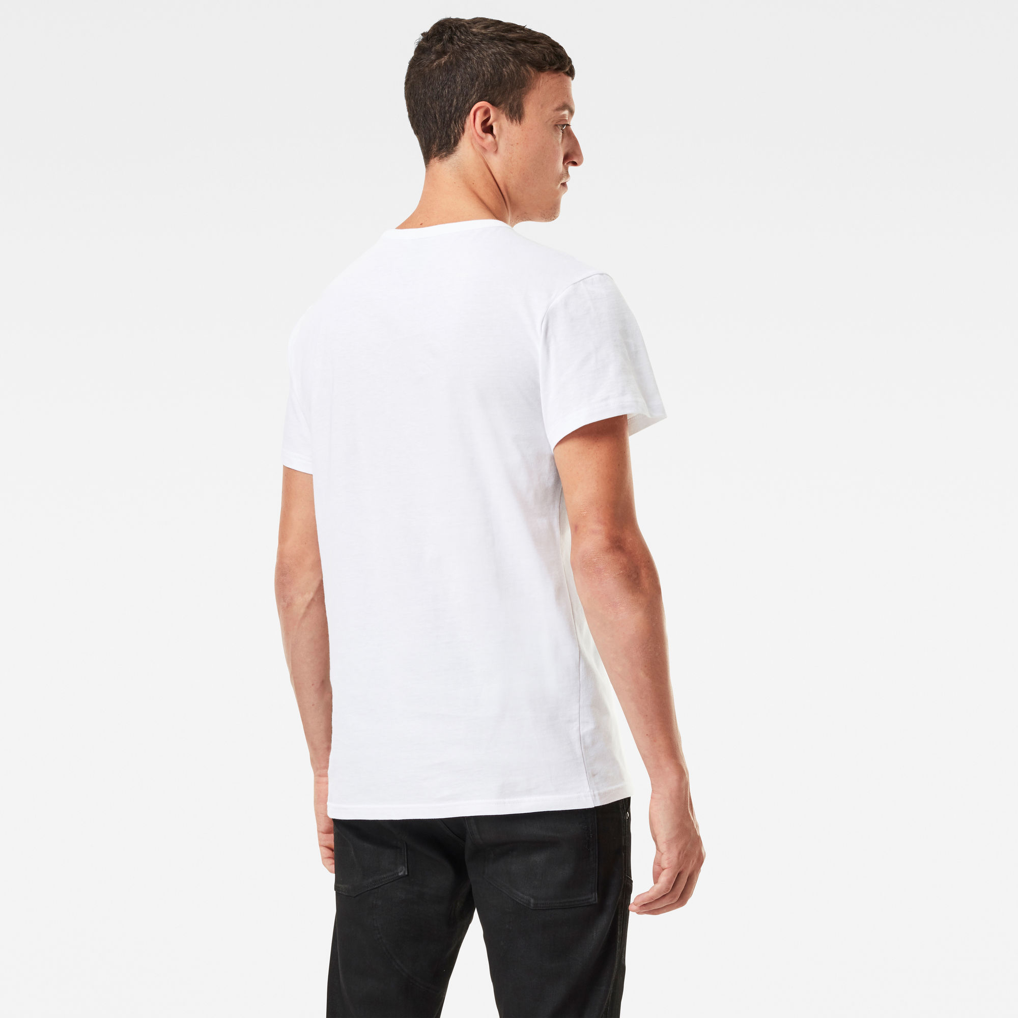 Graphic Core Straight T-Shirt | Men | White | G-Star RAW®