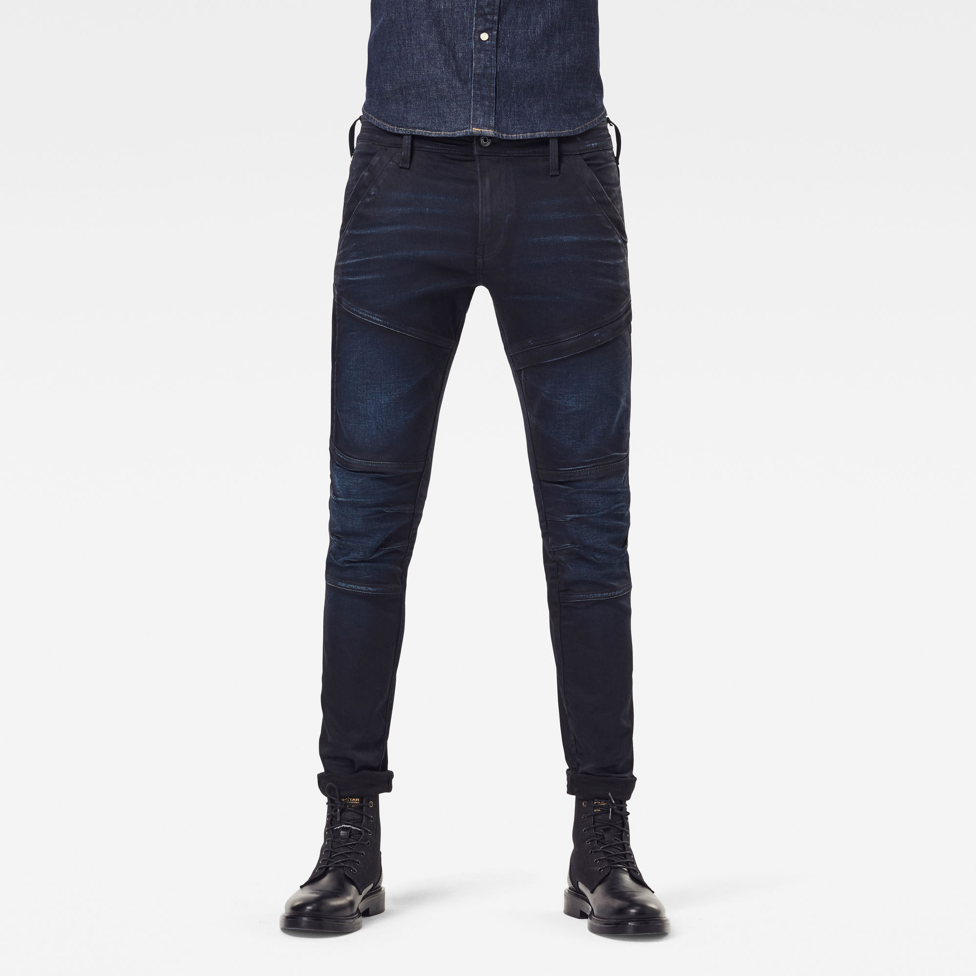 Rackam 3D Skinny Jeans | Dark blue | G-Star RAW®