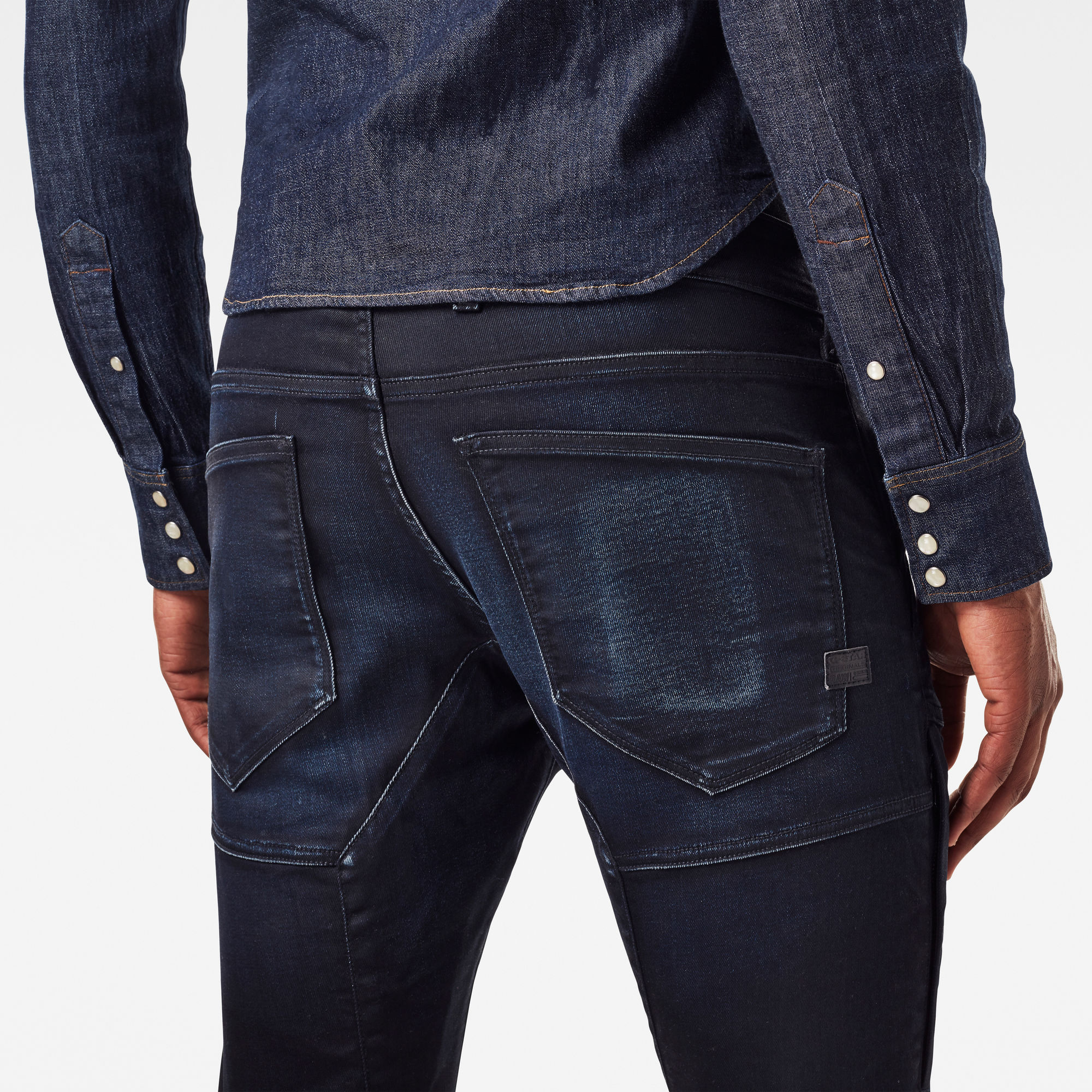 Rackam 3D Skinny Jeans | Dark blue | G-Star RAW®