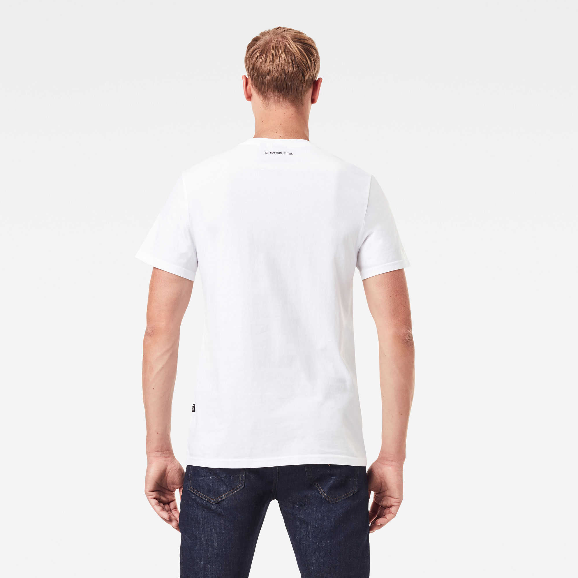 Running Dog Logo TShirt White GStar RAW®