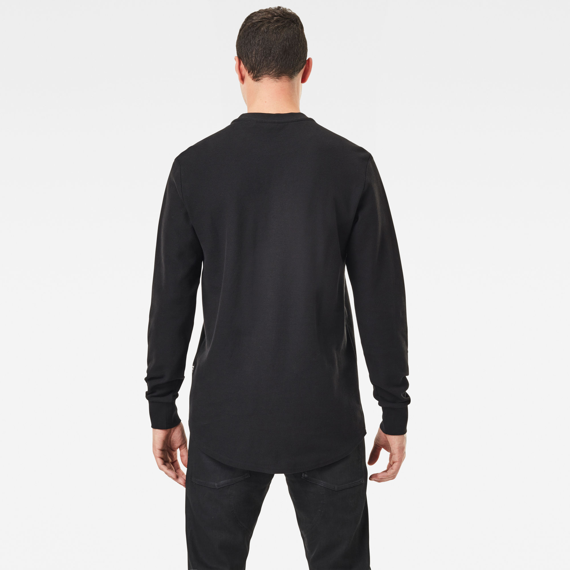 The Long Sleeve Lash Tshirt Black GStar RAW®