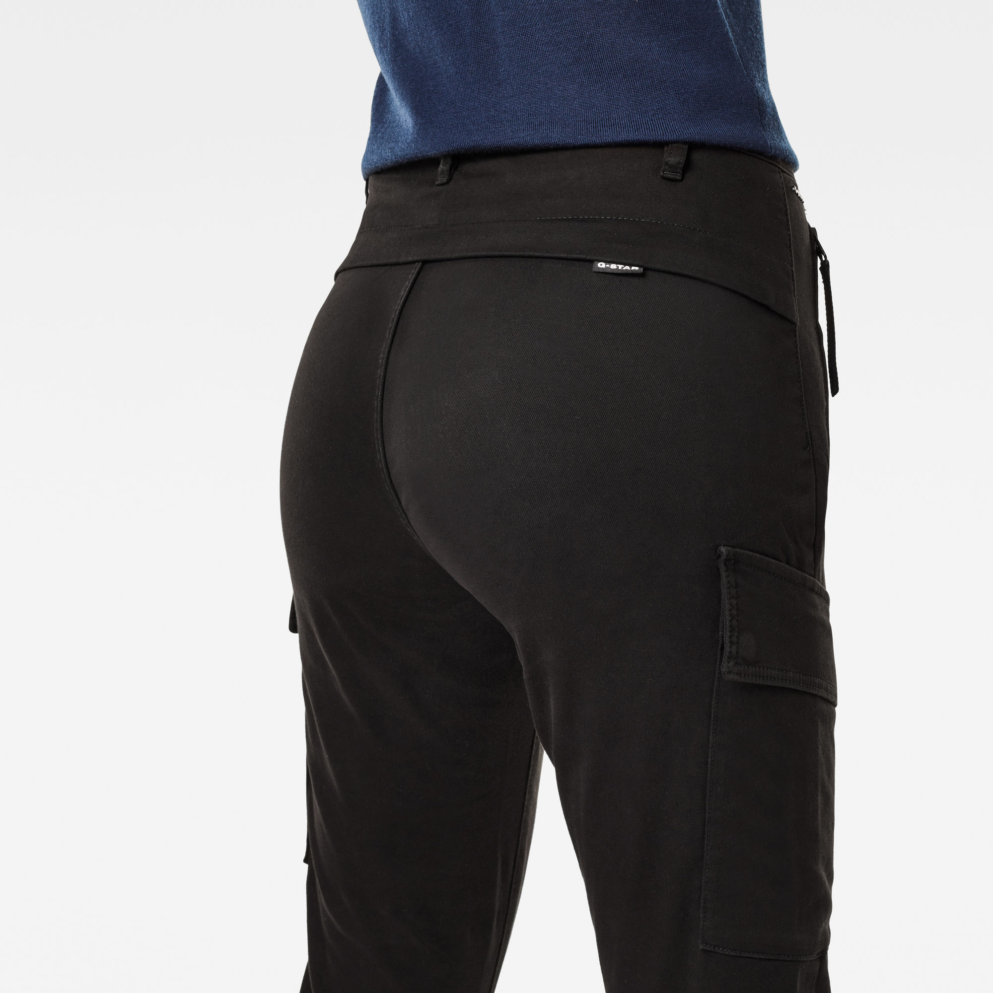 High GShape Cargo Skinny Pants Black GStar RAW®