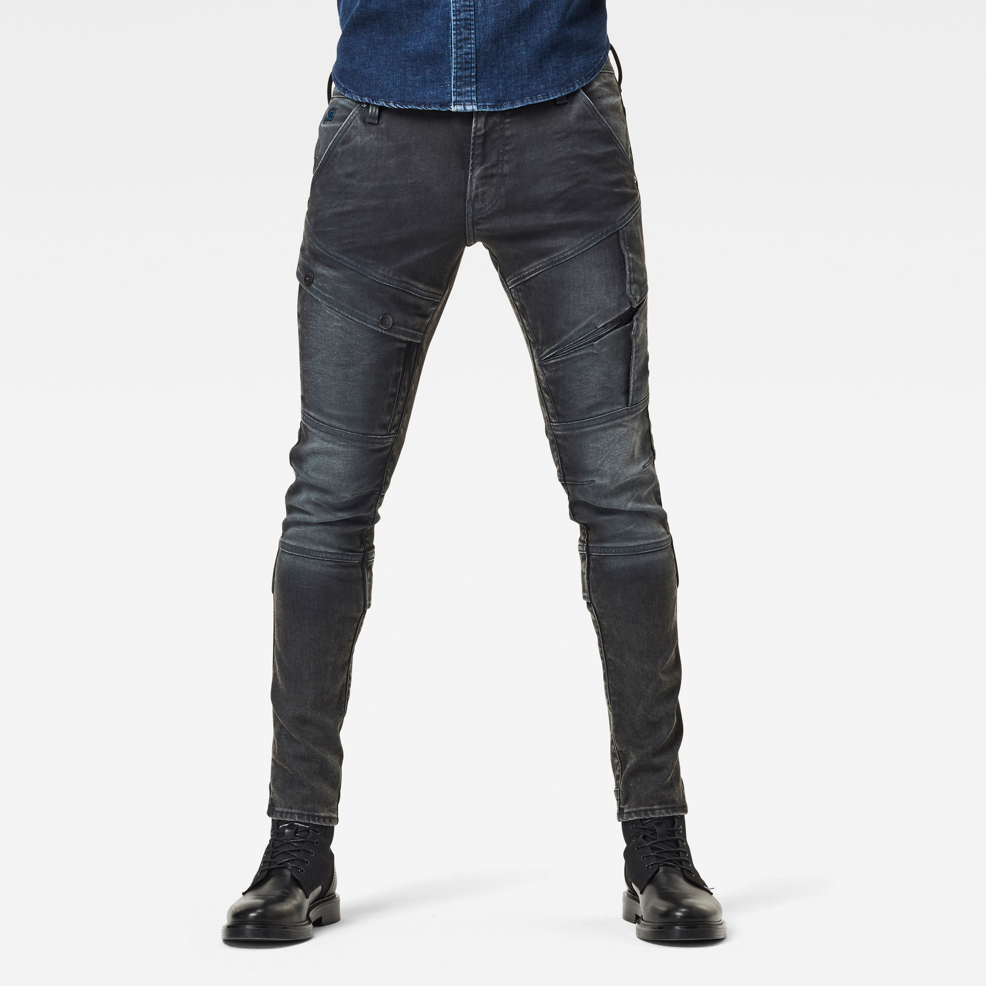Airblaze 3D Skinny Jeans | Black | G-Star RAW®