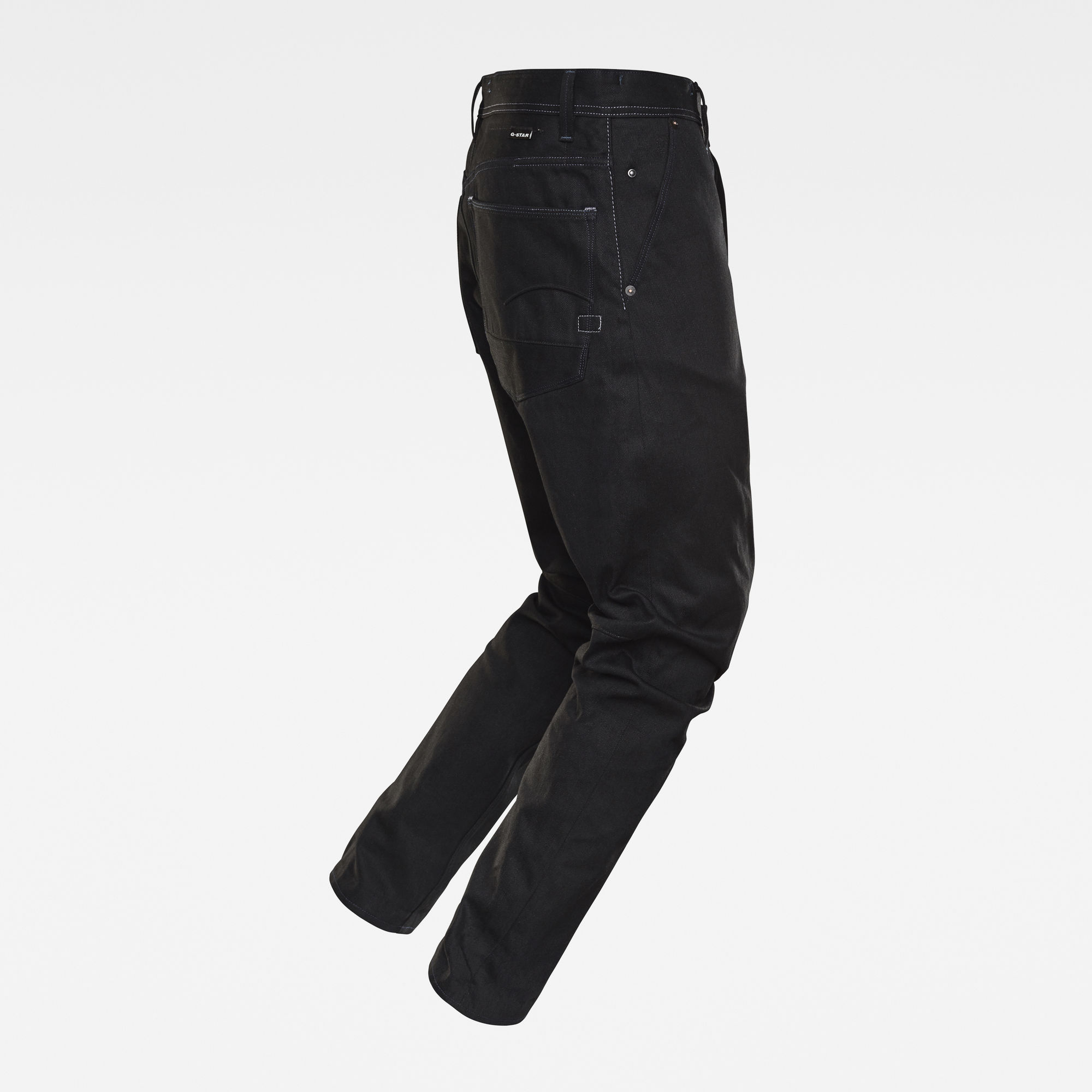 GSRR Grip 3D Relaxed Tapered Selvedge Jeans | Black | G-Star RAW®