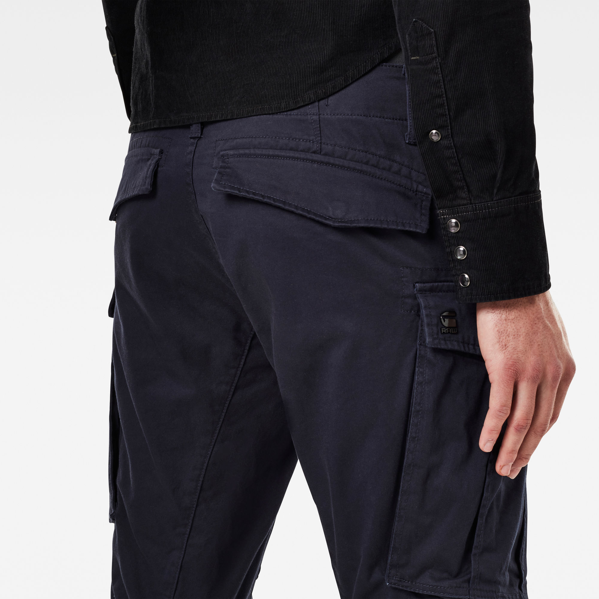 Cargo 3D Straight Tapered Pants | Men | Dark blue | G-Star RAW®