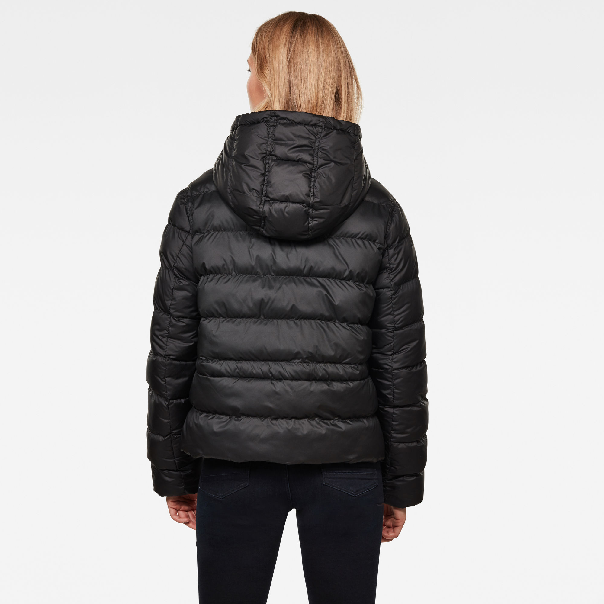 Whistler Hooded Puffer Jacket | Black | G-Star RAW®