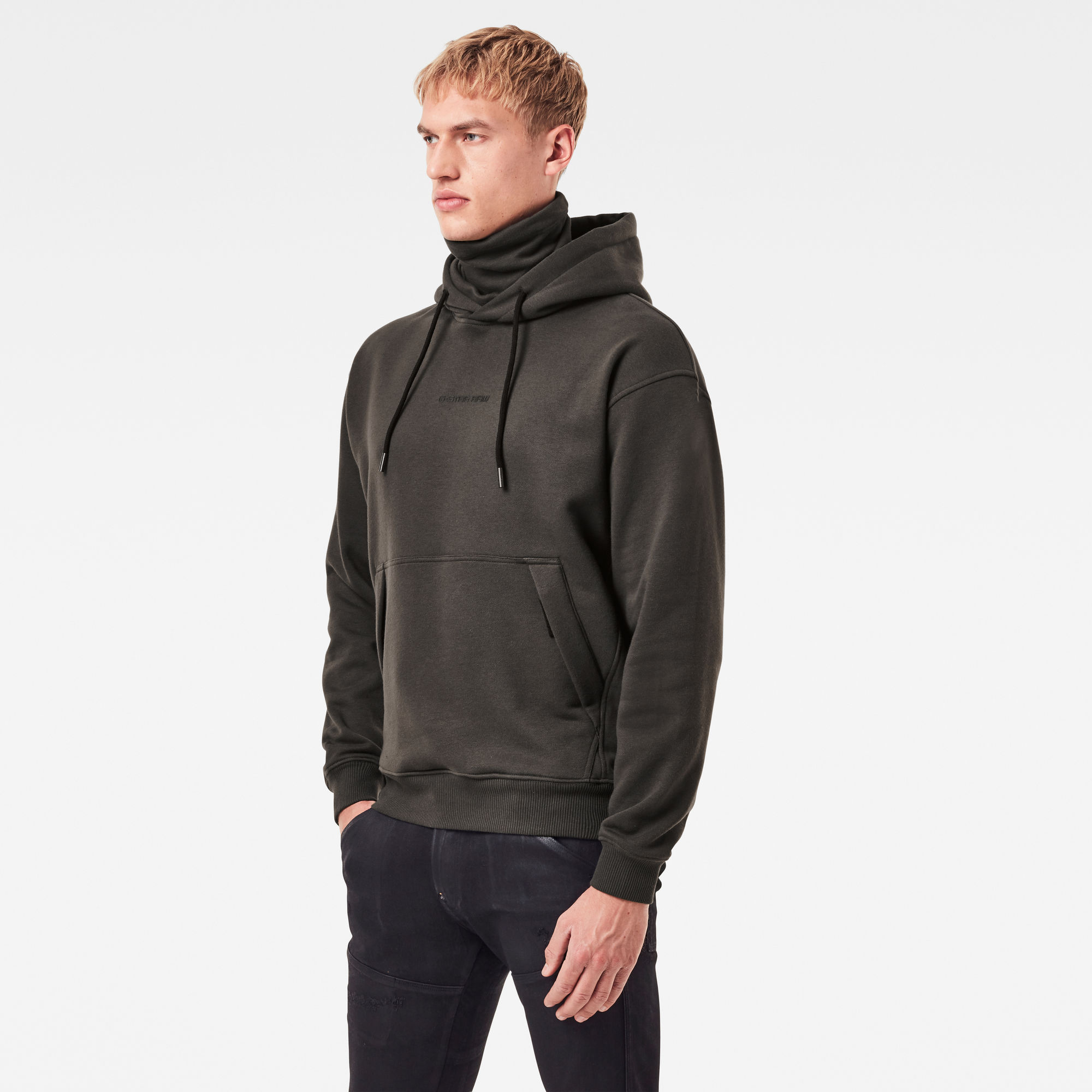 Funnel Hooded Sweater | Grey | G-Star RAW®