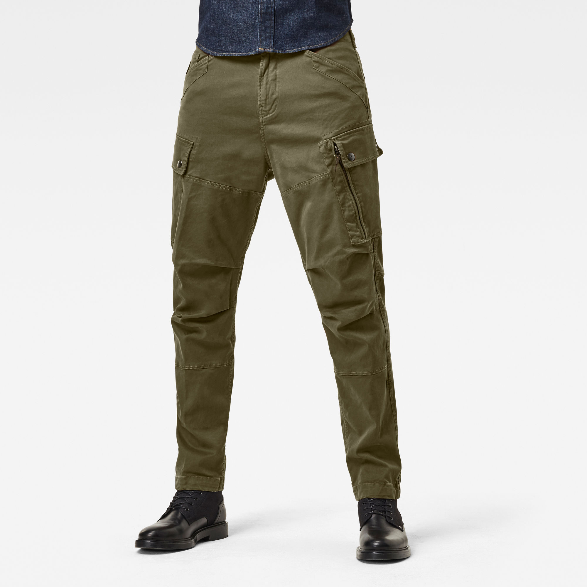 Roxic Straight Tapered Cargo Pants | Green | G-Star RAW®