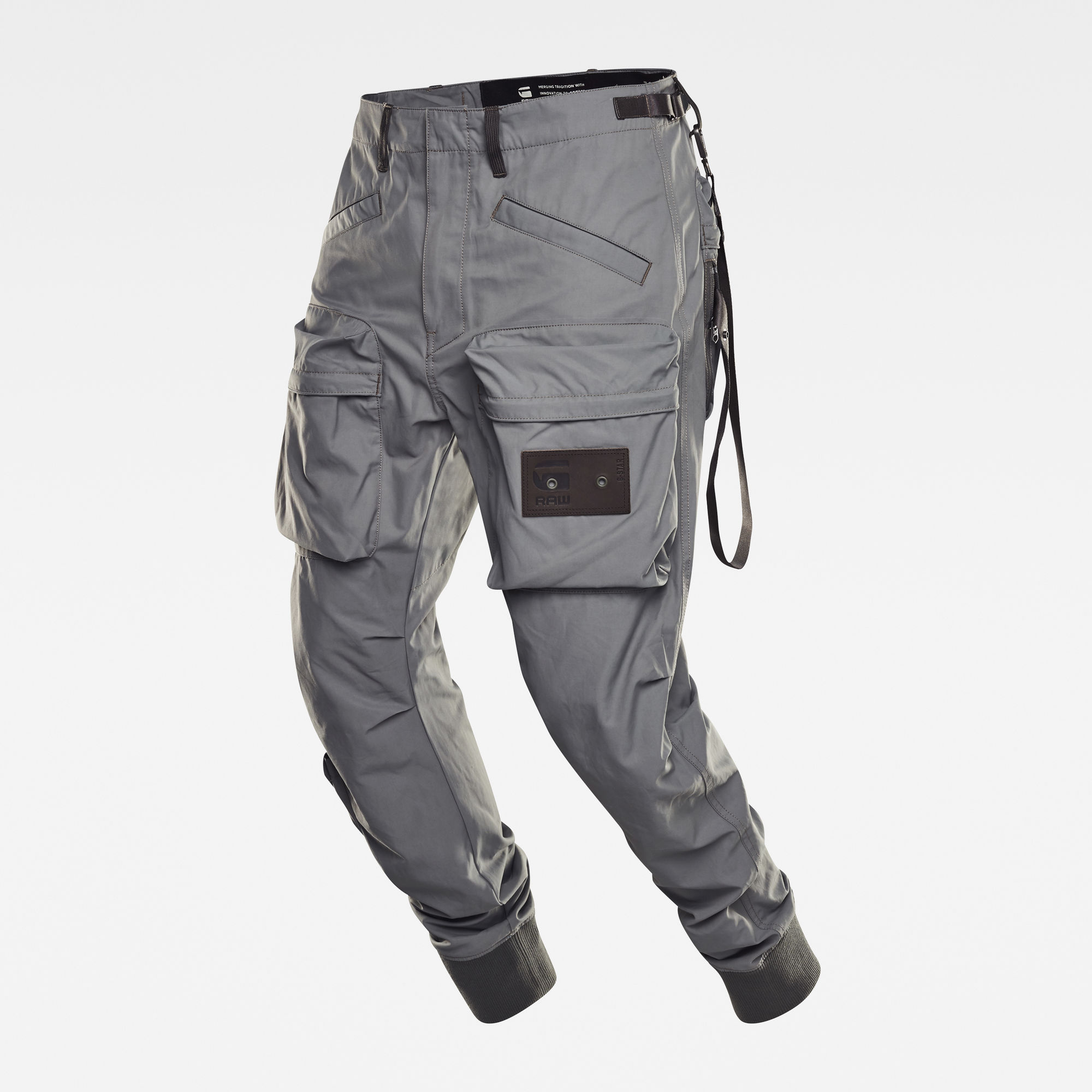 E Relaxed Tapered Cargo Pants | Grey | G-Star RAW®