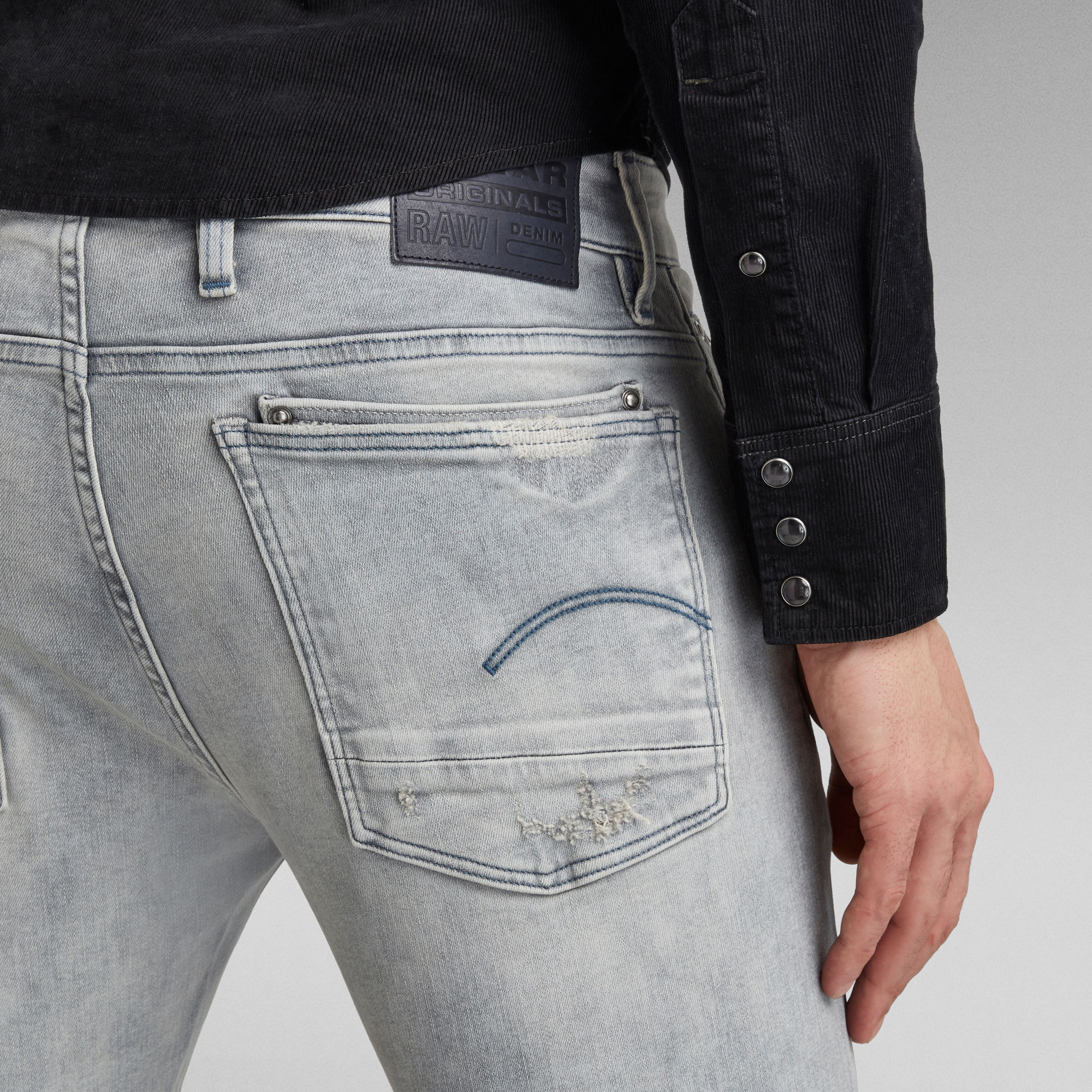 Jean Lancet Skinny Gris GStar RAW®