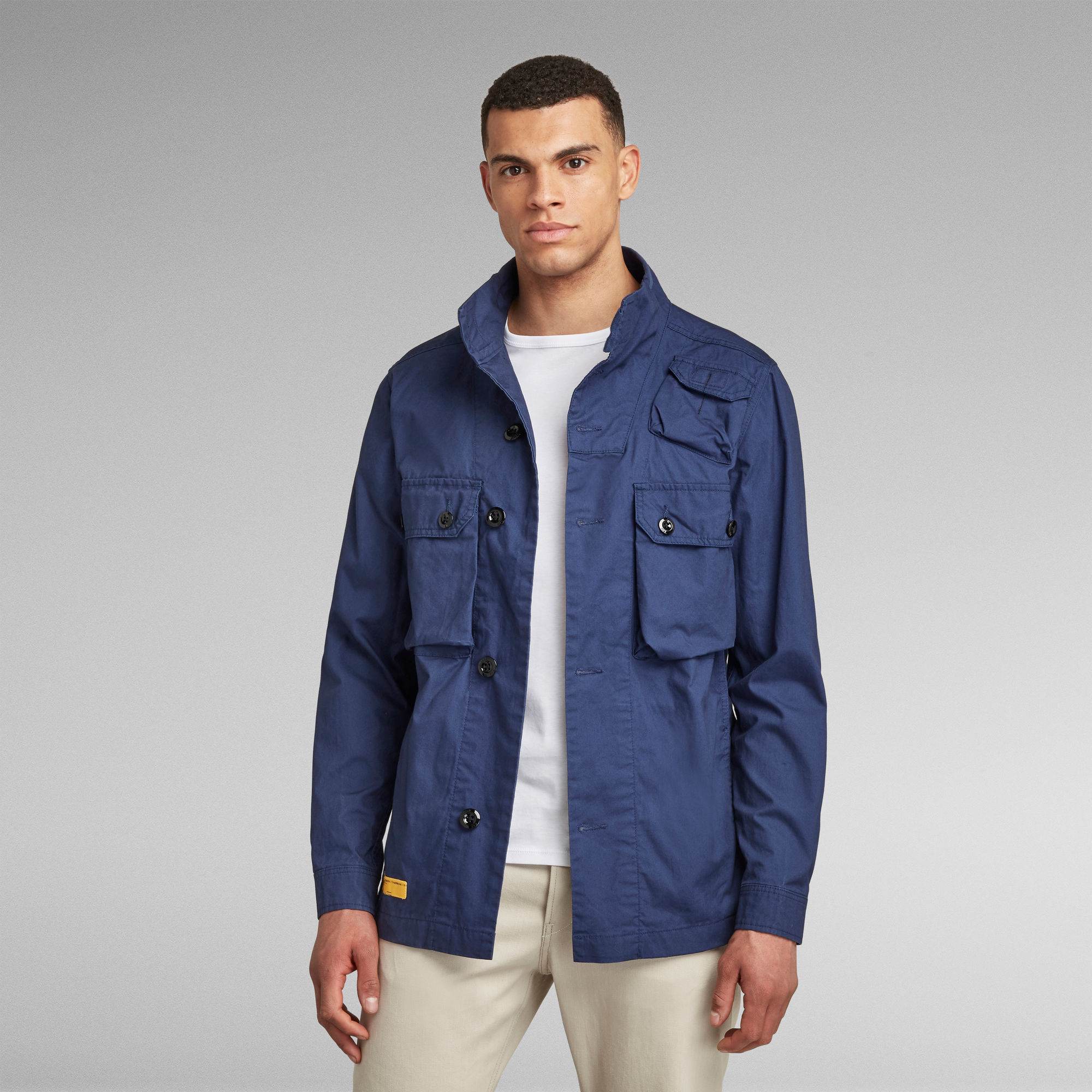 Utility Straight Overshirt | Dark blue | G-Star RAW®