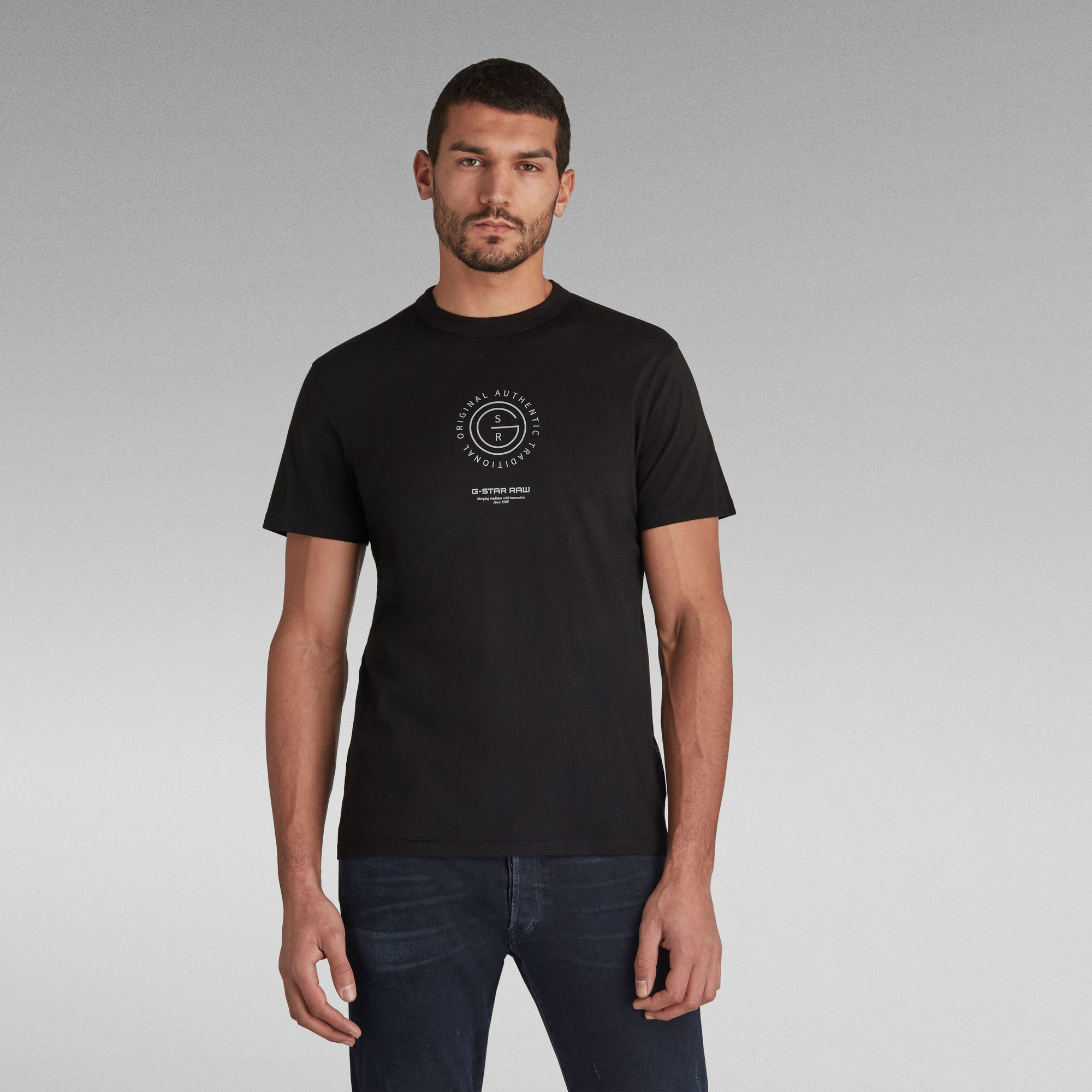 G-Star Reflective Multi Graphic T-Shirt | Black | G-Star RAW®