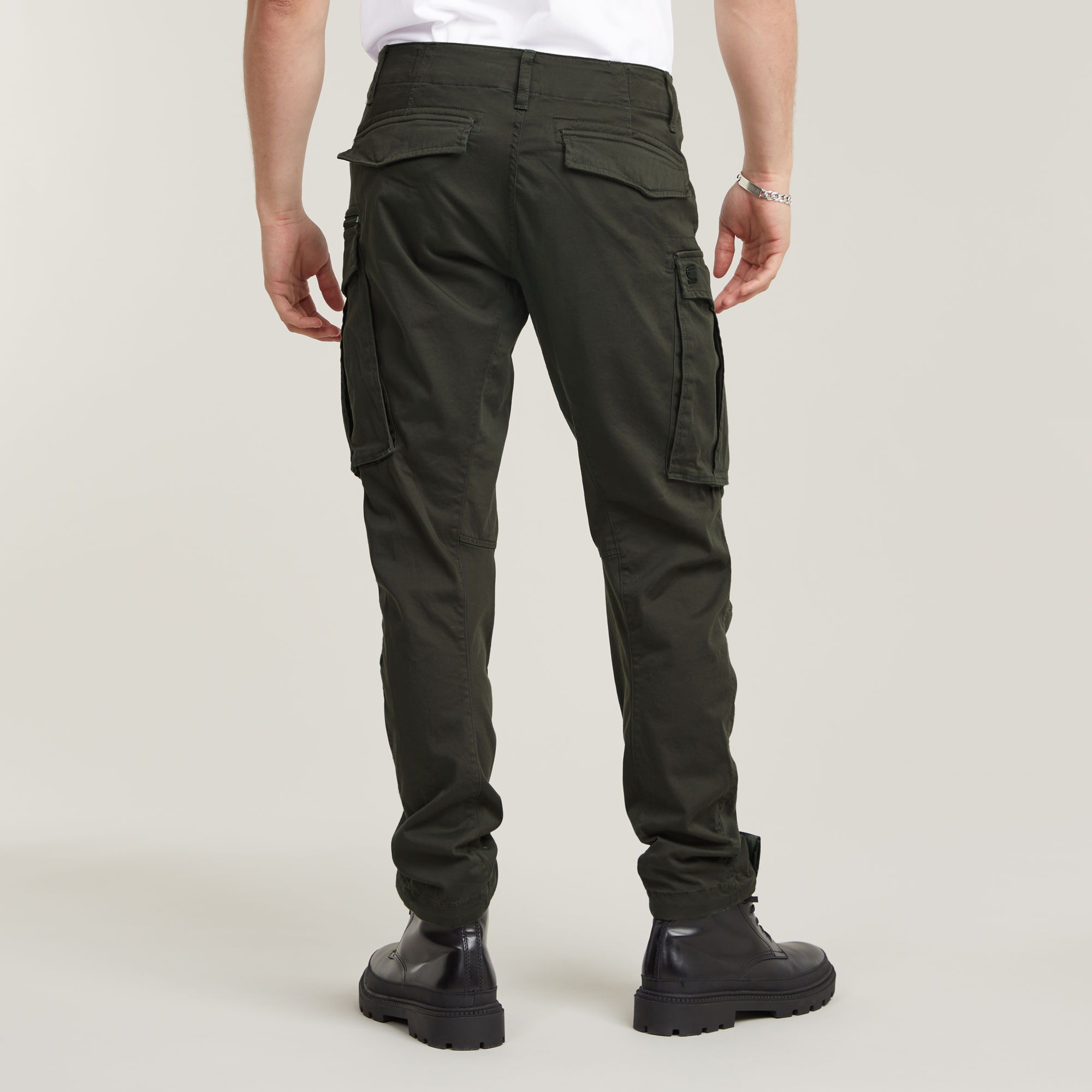 Rovic Zip 3D Straight Tapered Pant | Raven | G-Star RAW®